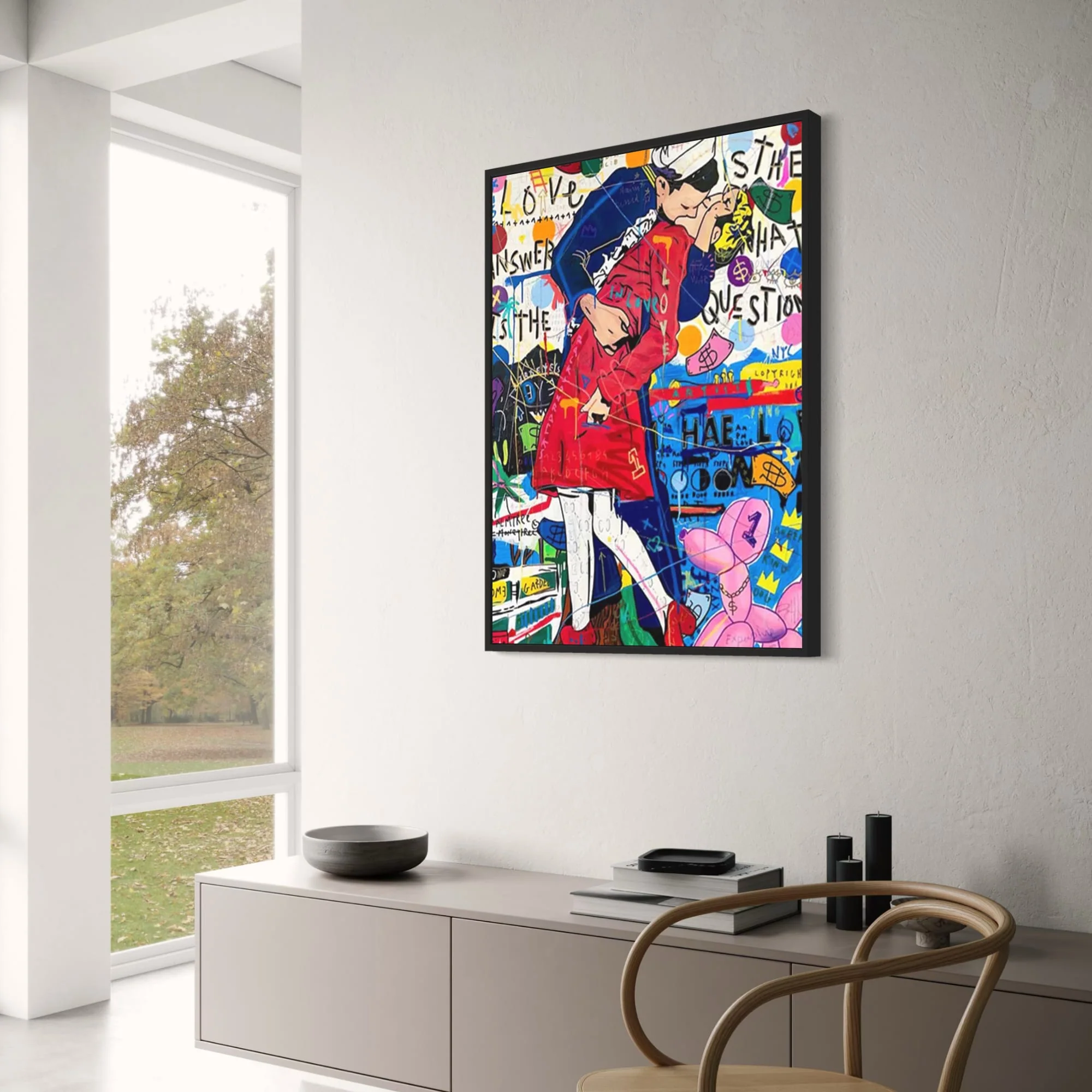 Abstract Queen Portrait | Street Pop Graffiti - Image 3