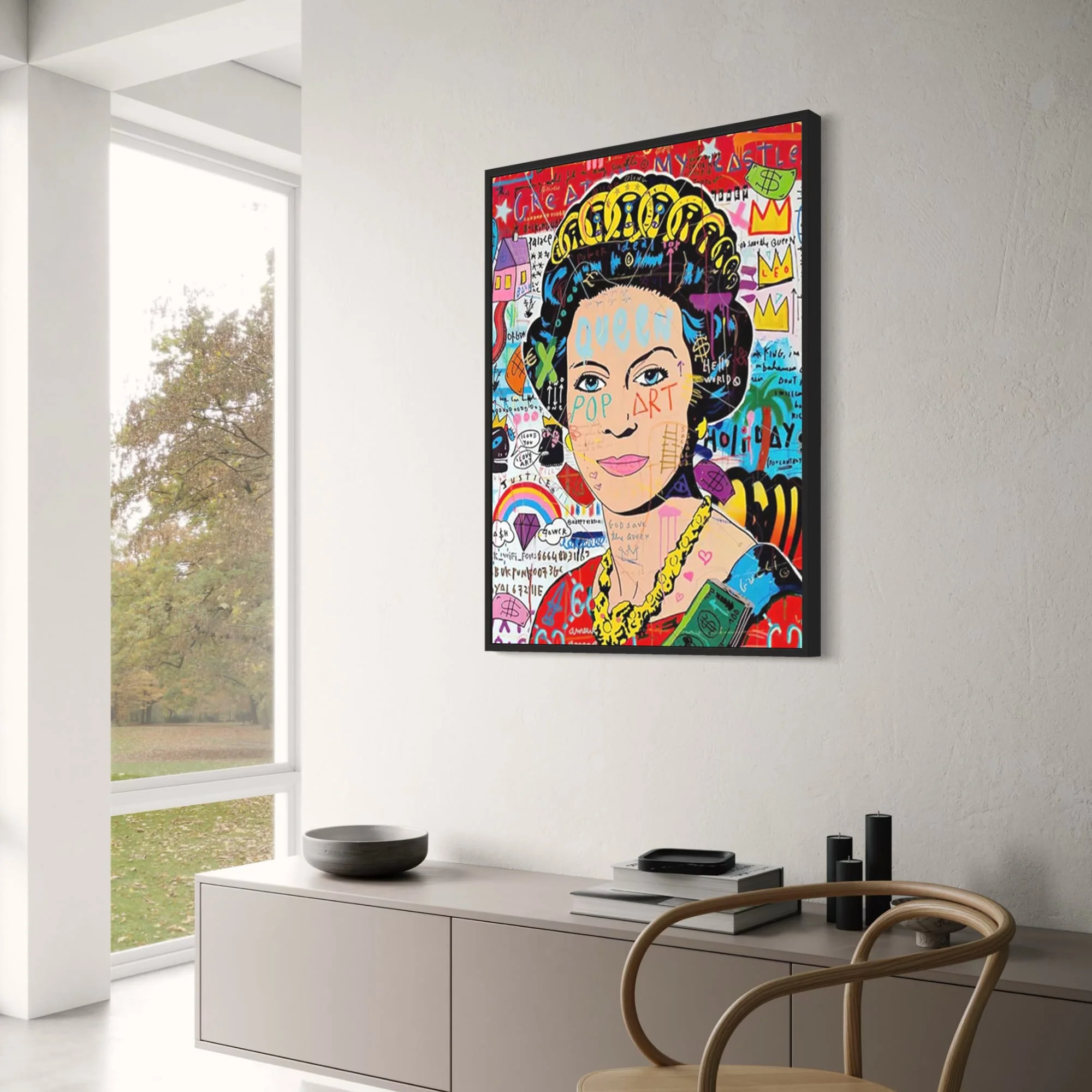 Queen of England | Abstract Pop Graffiti - Image 3