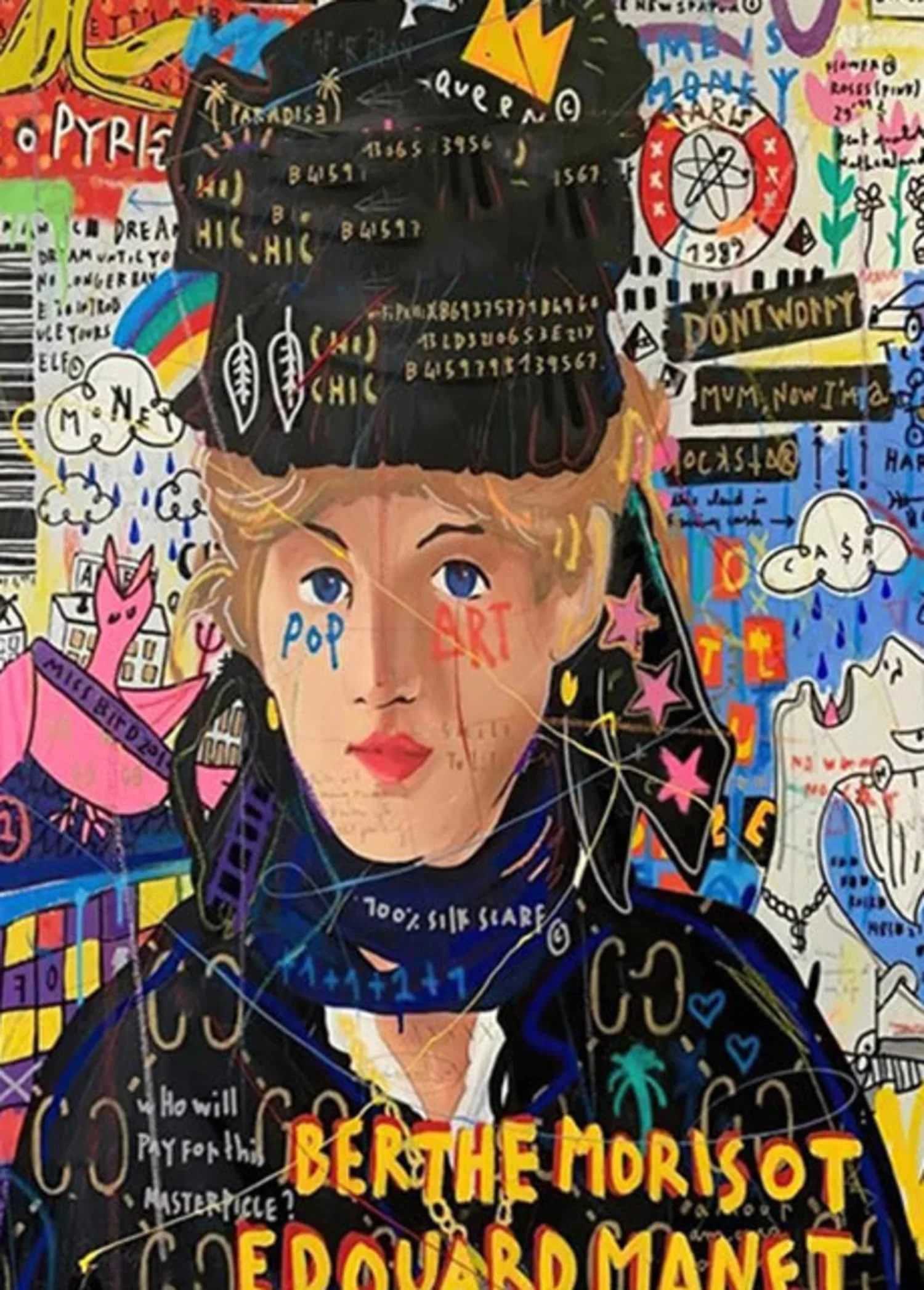Queen of England | Abstract Street Pop Graffiti - Image 4