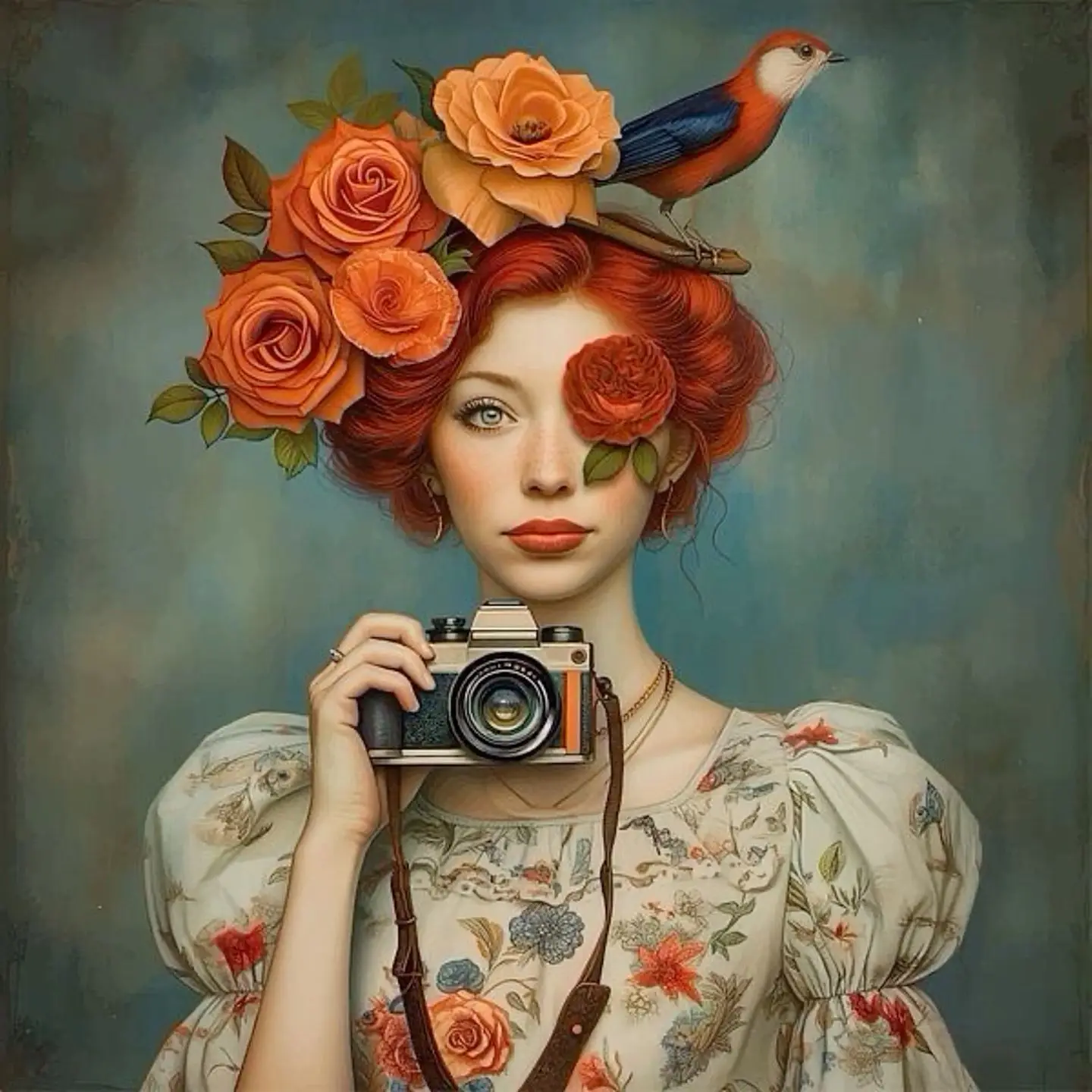 Floral Girl | Vintage Rose Photography - Image 2