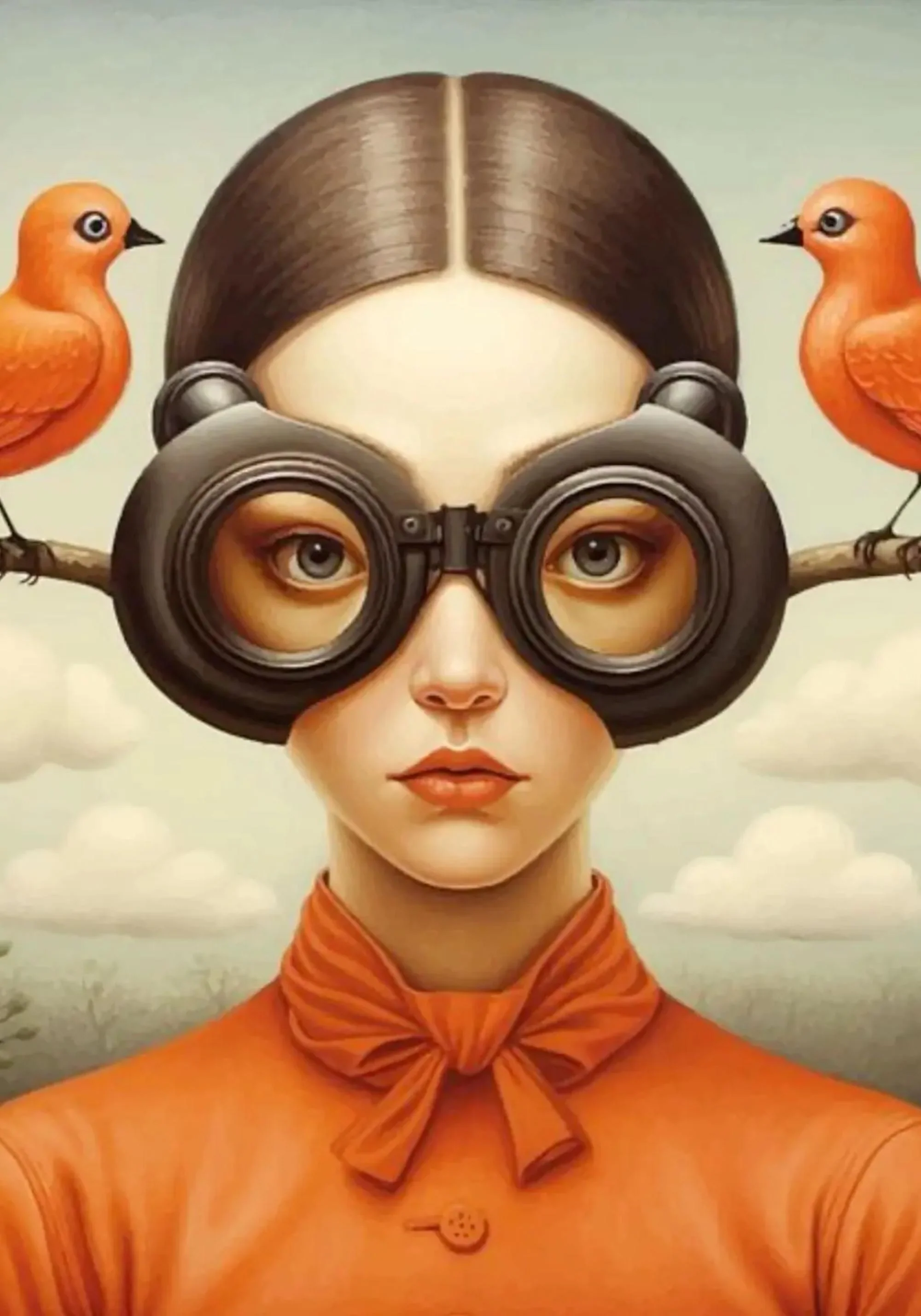 Birdwatcher's Solitude | Earthy Tones | Avian Connection - Image 3