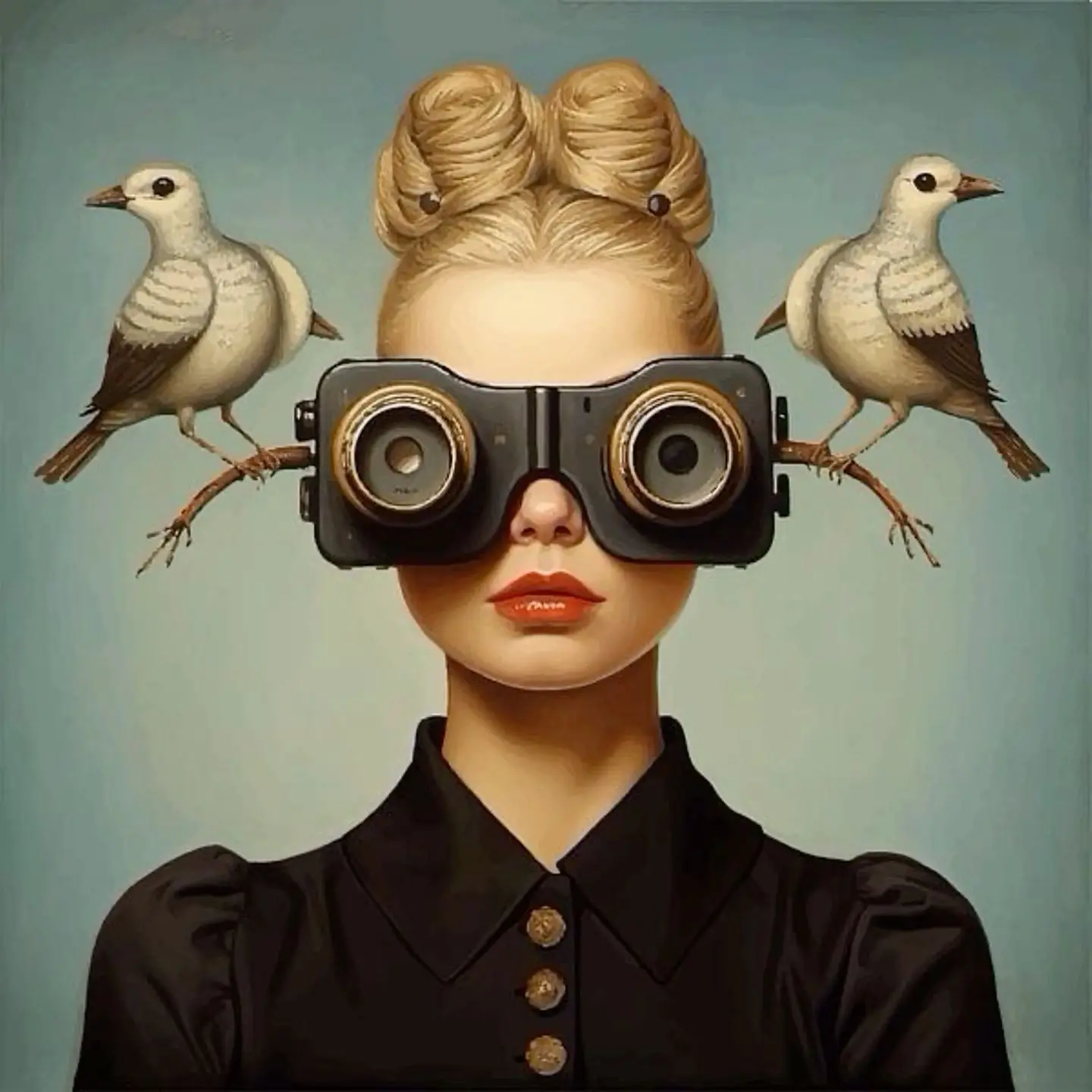 Floral Girl | Avian Observer Design - Image 2
