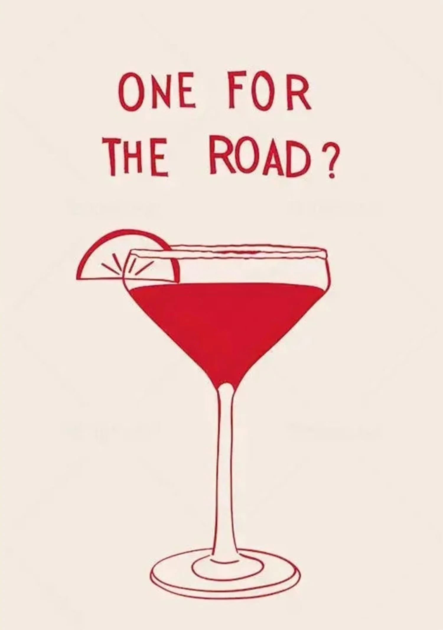 One For The Road | Hand Drawn Minimalist - Image 4