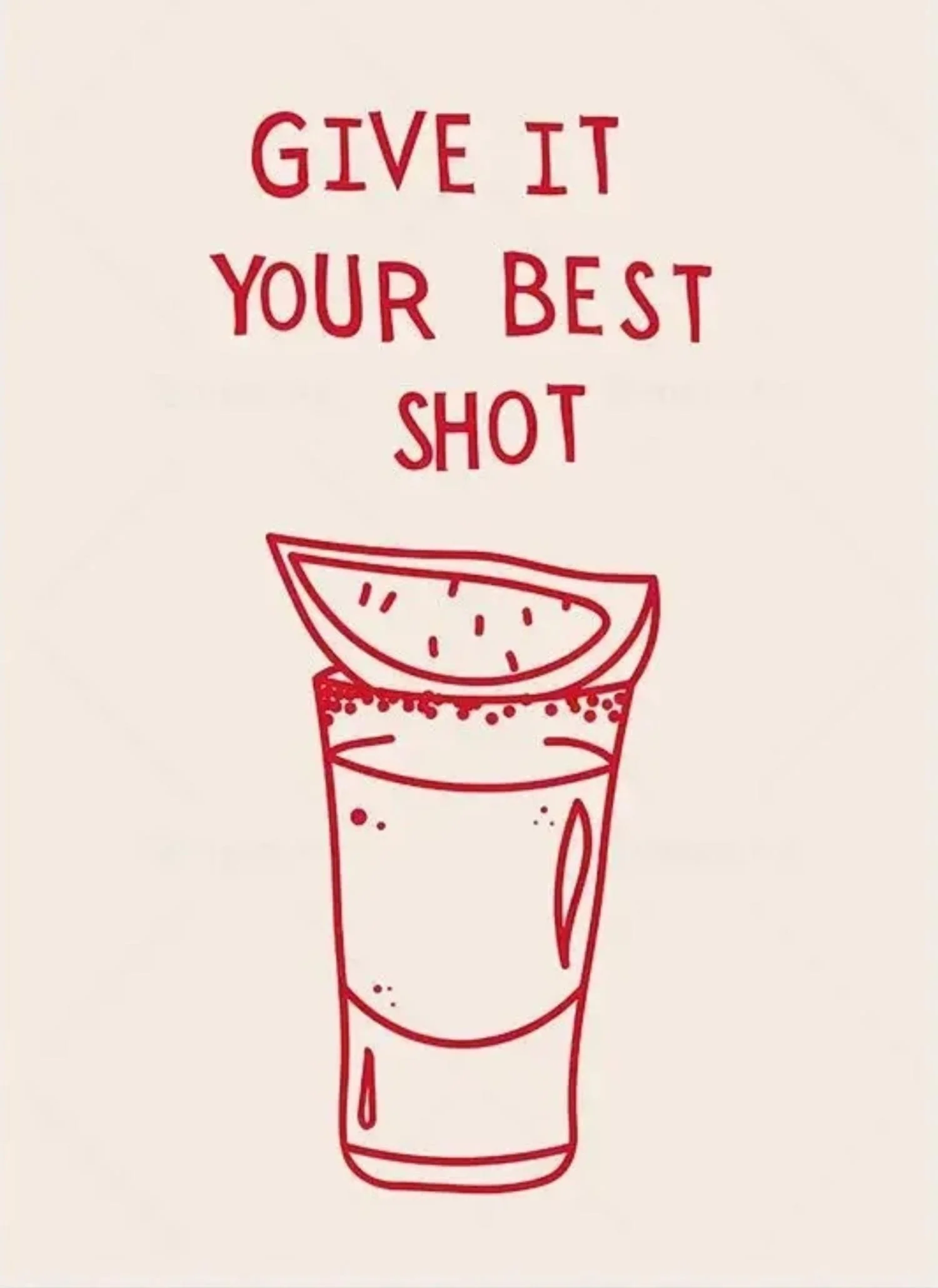 Give It Your Best Shot | Minimalist Black & White Inspiration - Image 4