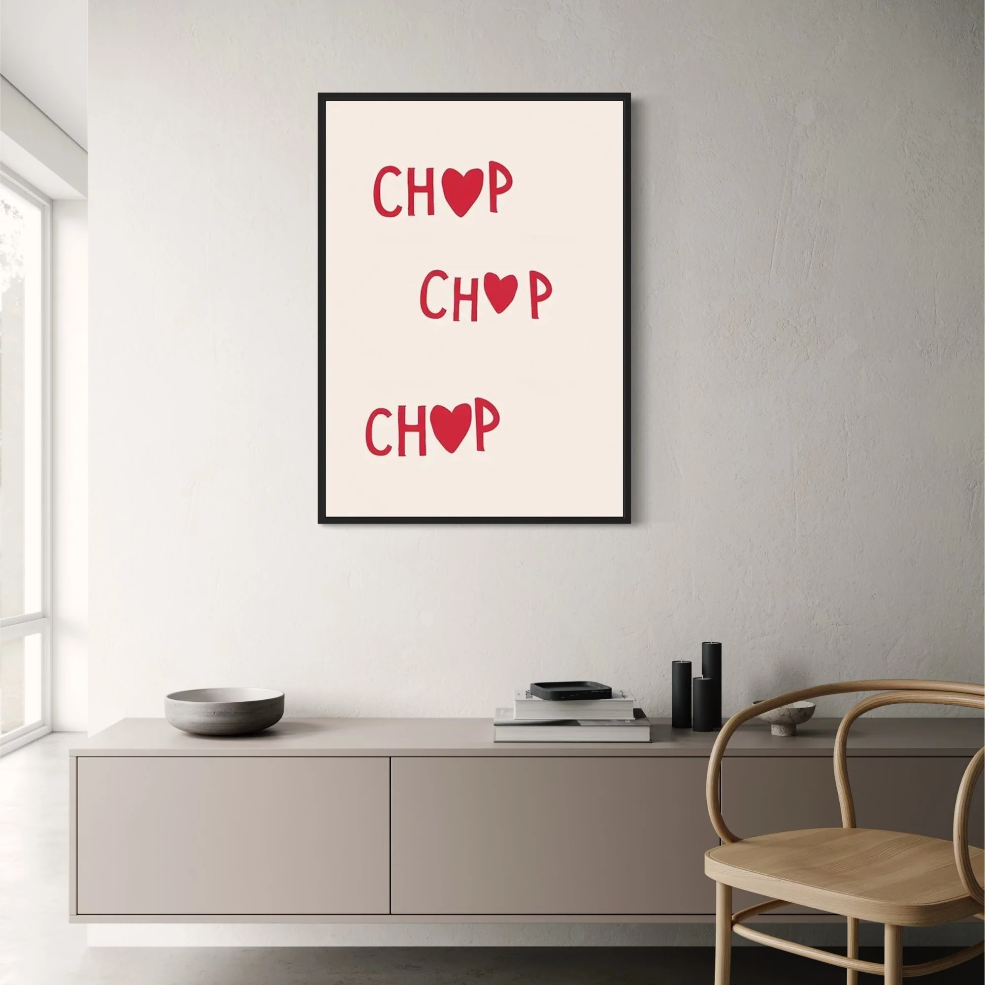 Chop Series | Hand Drawn Minimalist Art - Image 2