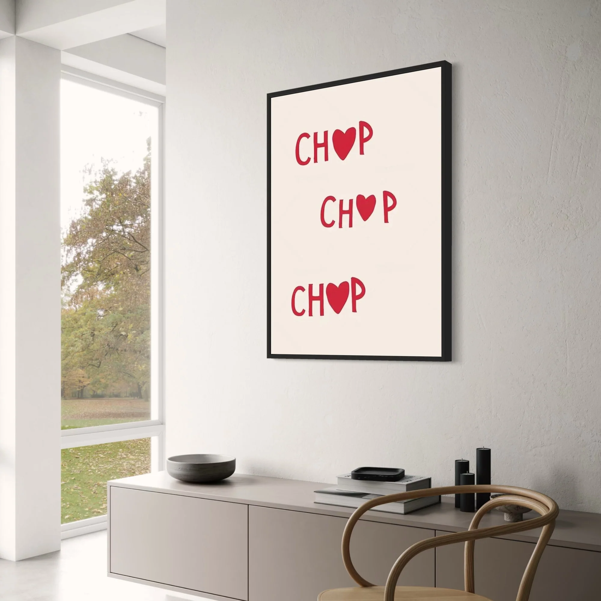 Chop Series | Hand Drawn Minimalist Art - Image 3