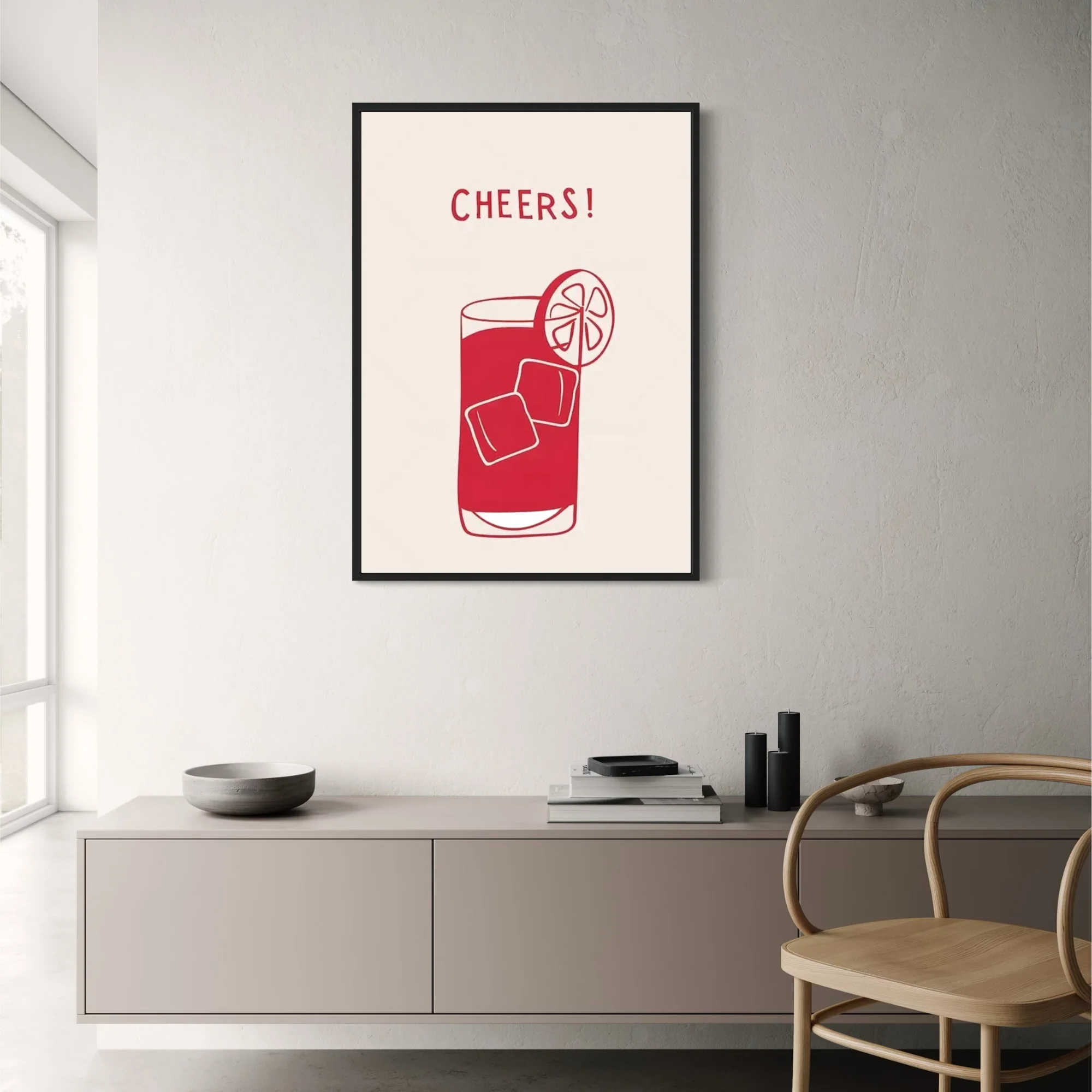 Hand Drawn Minimalist | Cheers Theme | Modern Design - Image 2