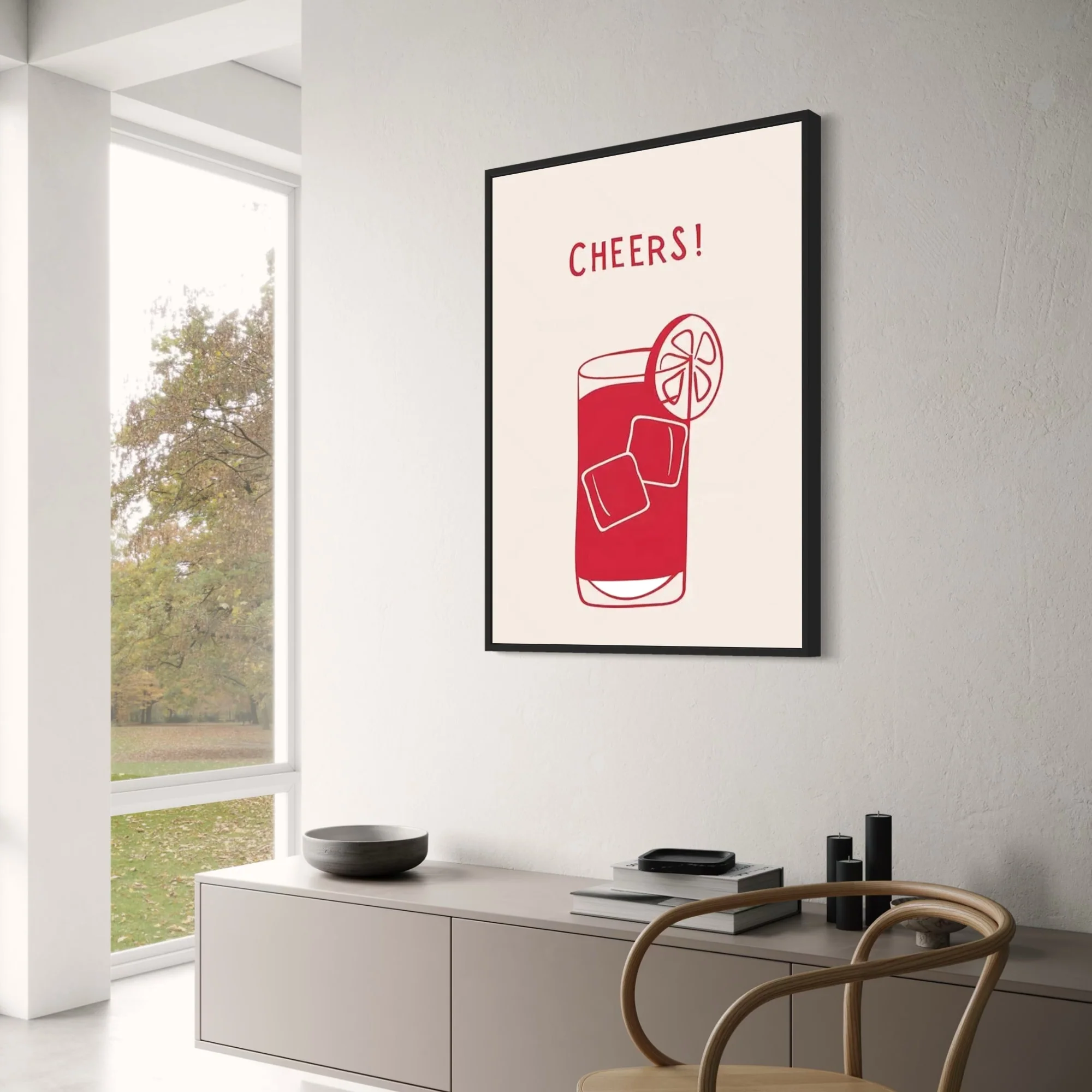 Hand Drawn Minimalist | Cheers Theme | Modern Design - Image 3
