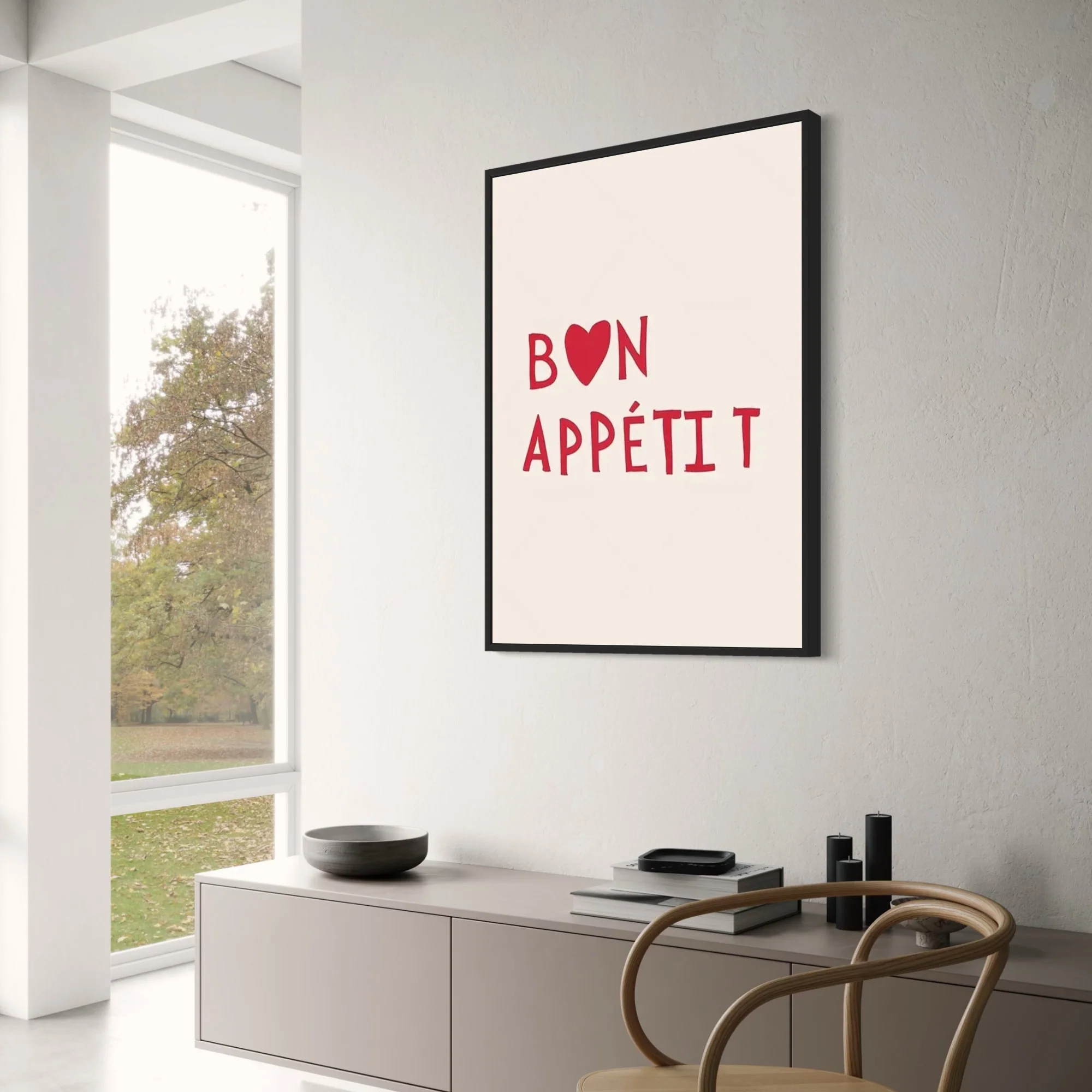 Minimalist Bon Appetit Poster - Image 3