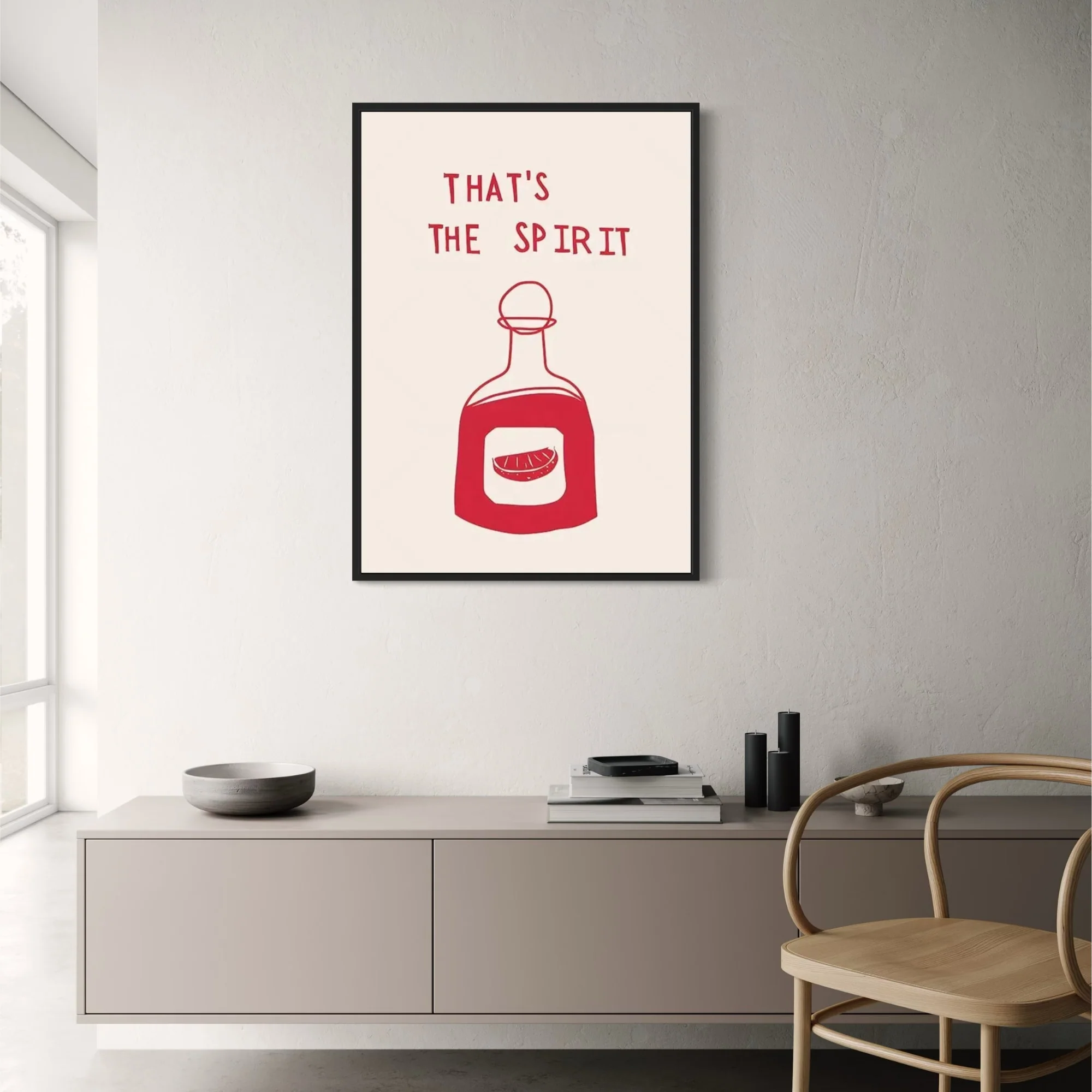 Minimalist Art | That's The Spirit | Contemporary Design - Image 2