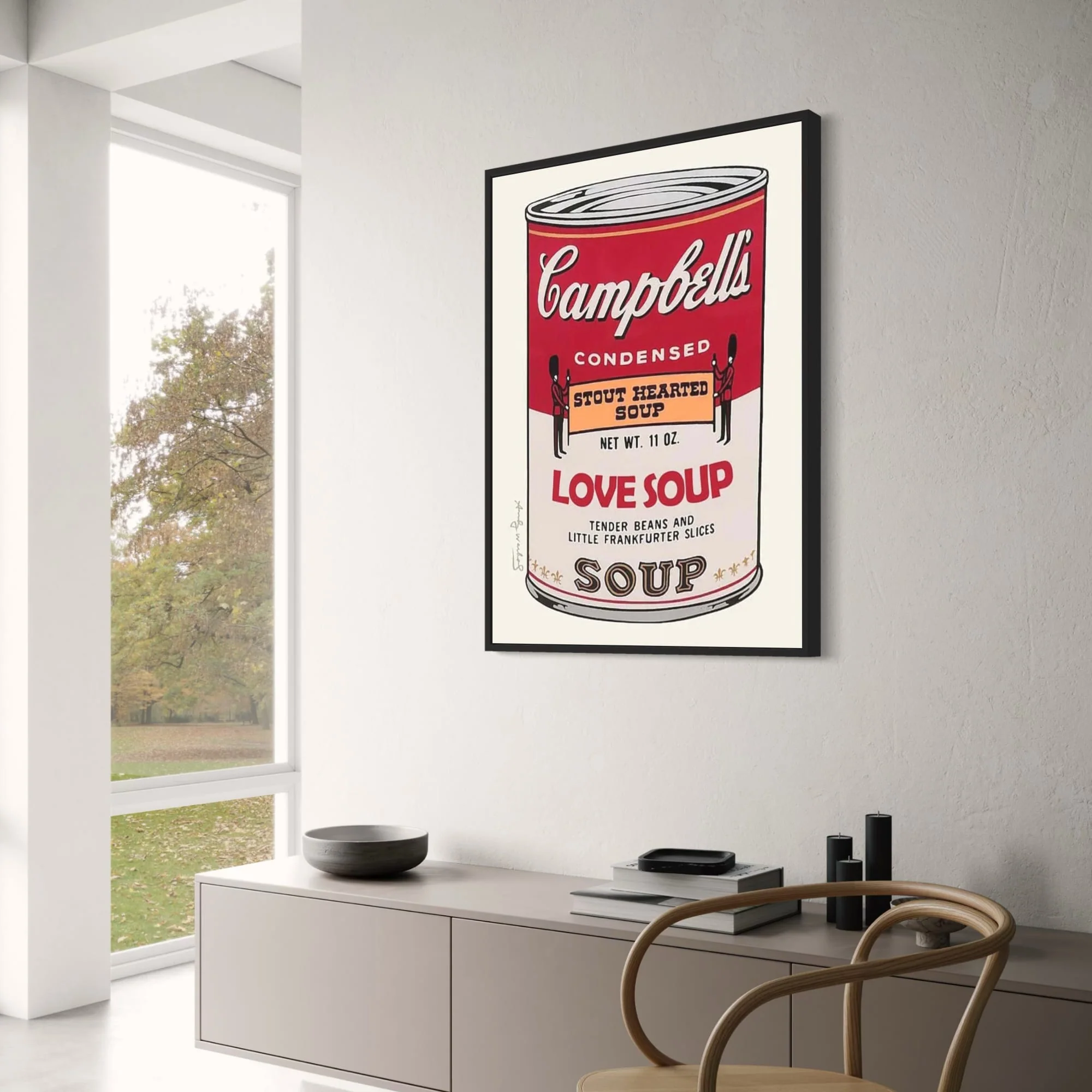 Warhol Campbell's Soup Can | Pop Art | Vintage Style - Image 3