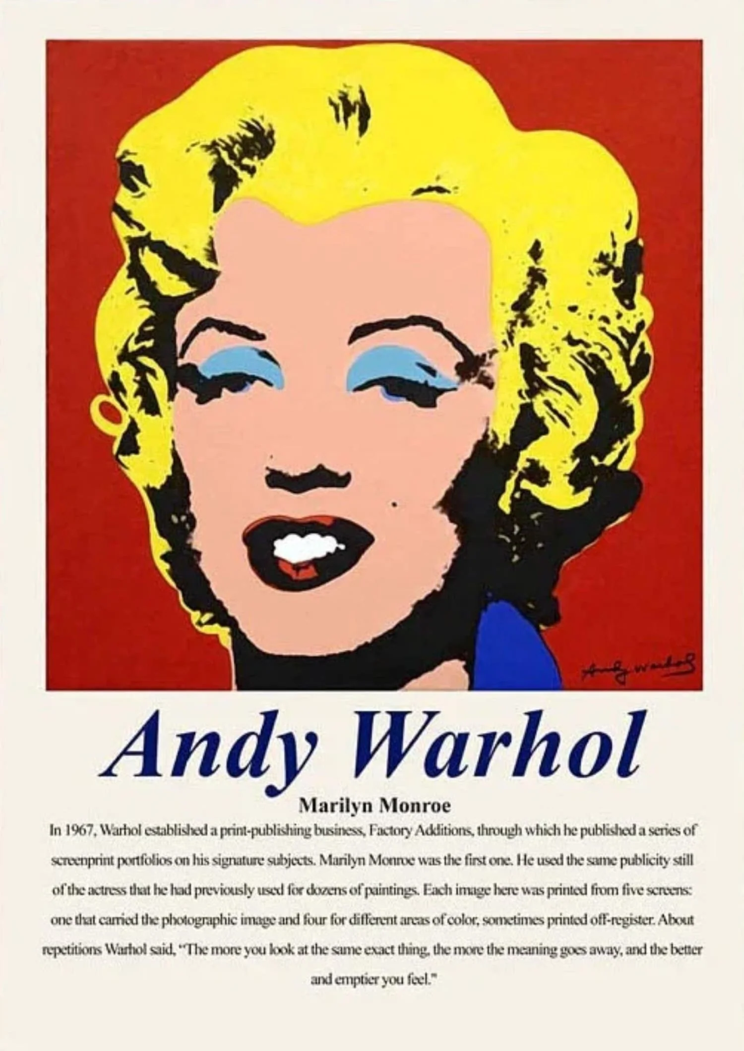 Andy Warhol | Marilyn Monroe 1967 | Pop Art Icon - Image 4