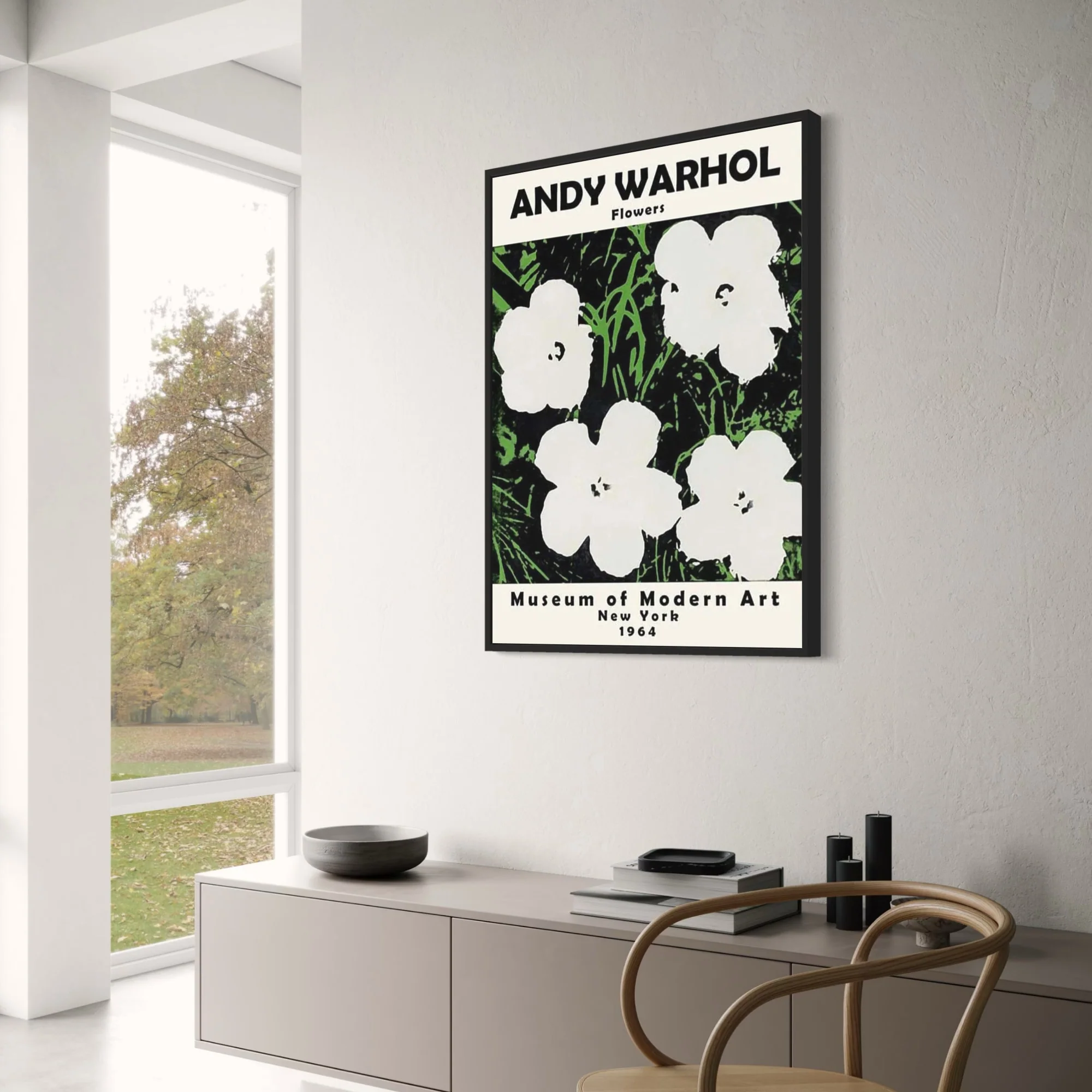 Andy Warhol | Flowers | Pop Art | Vibrant Floral 1964 - Image 3