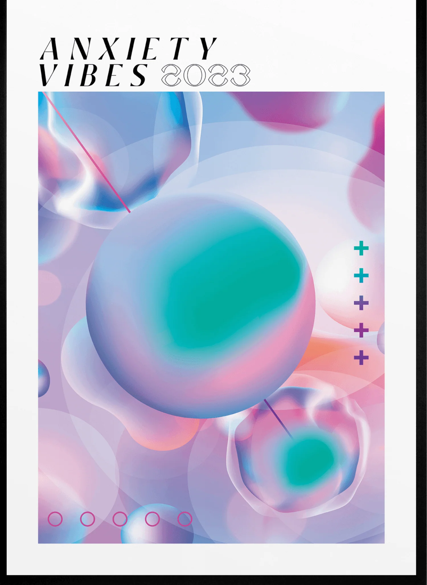 Anxiety Vibes | Modern Abstract - Image 4