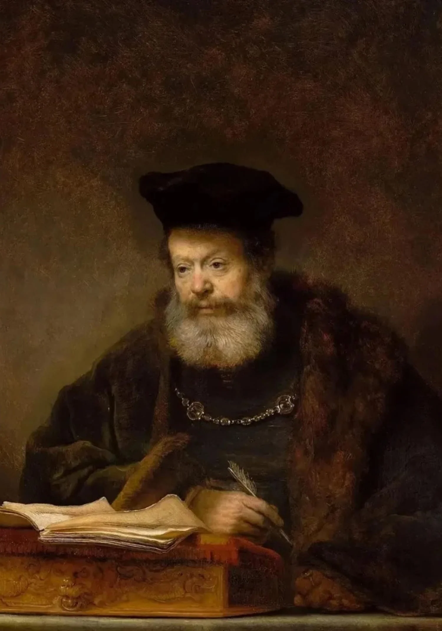 Rembrandt | The Scholar at the Lectern | 1641 - Image 4