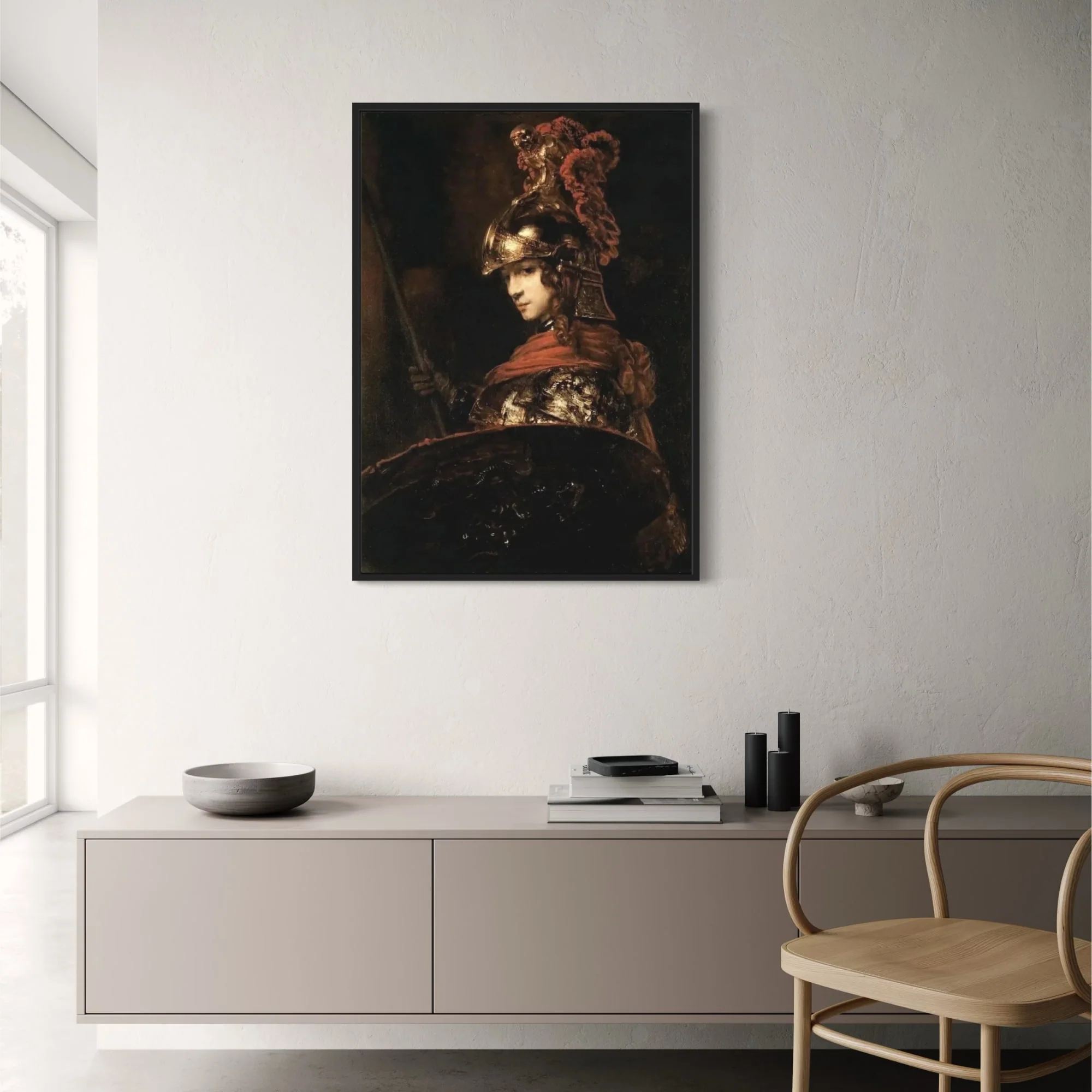 Rembrandt | Athena Pallas | Classic Artwork - Image 2