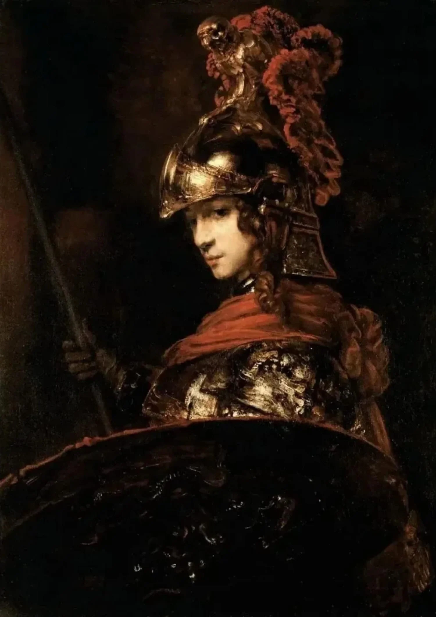 Rembrandt | Athena Pallas | Classic Artwork - Image 4