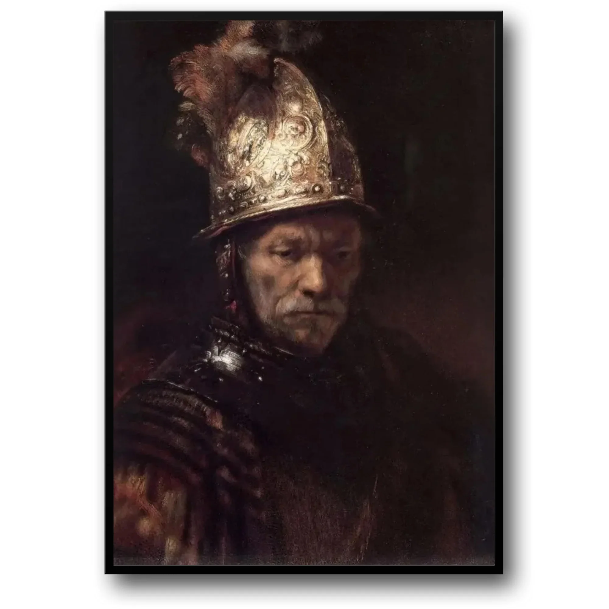 Rembrandt | The Man with the Golden Helmet | Classic Art Reproduction