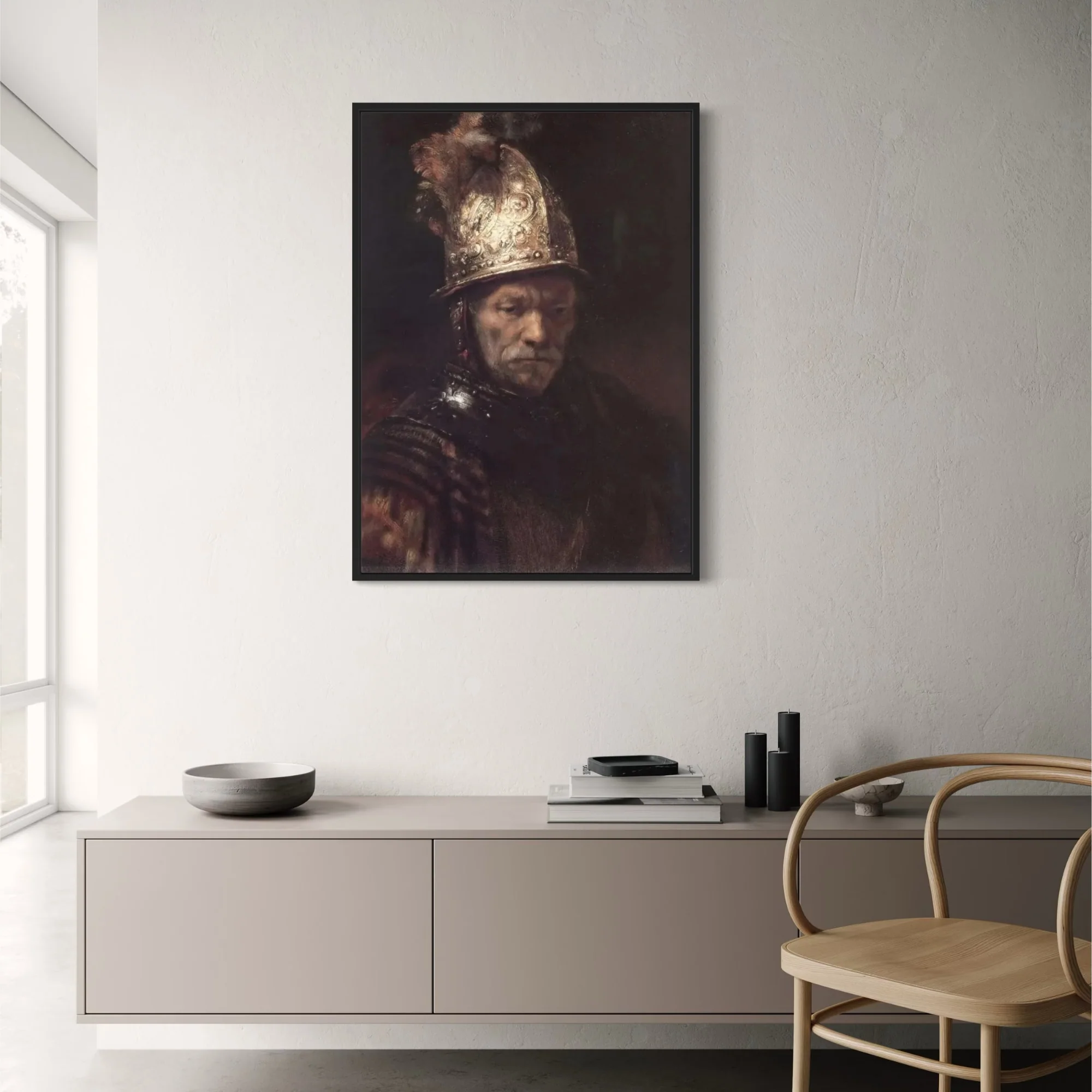 Rembrandt | The Man with the Golden Helmet | Classic Art Reproduction - Image 2
