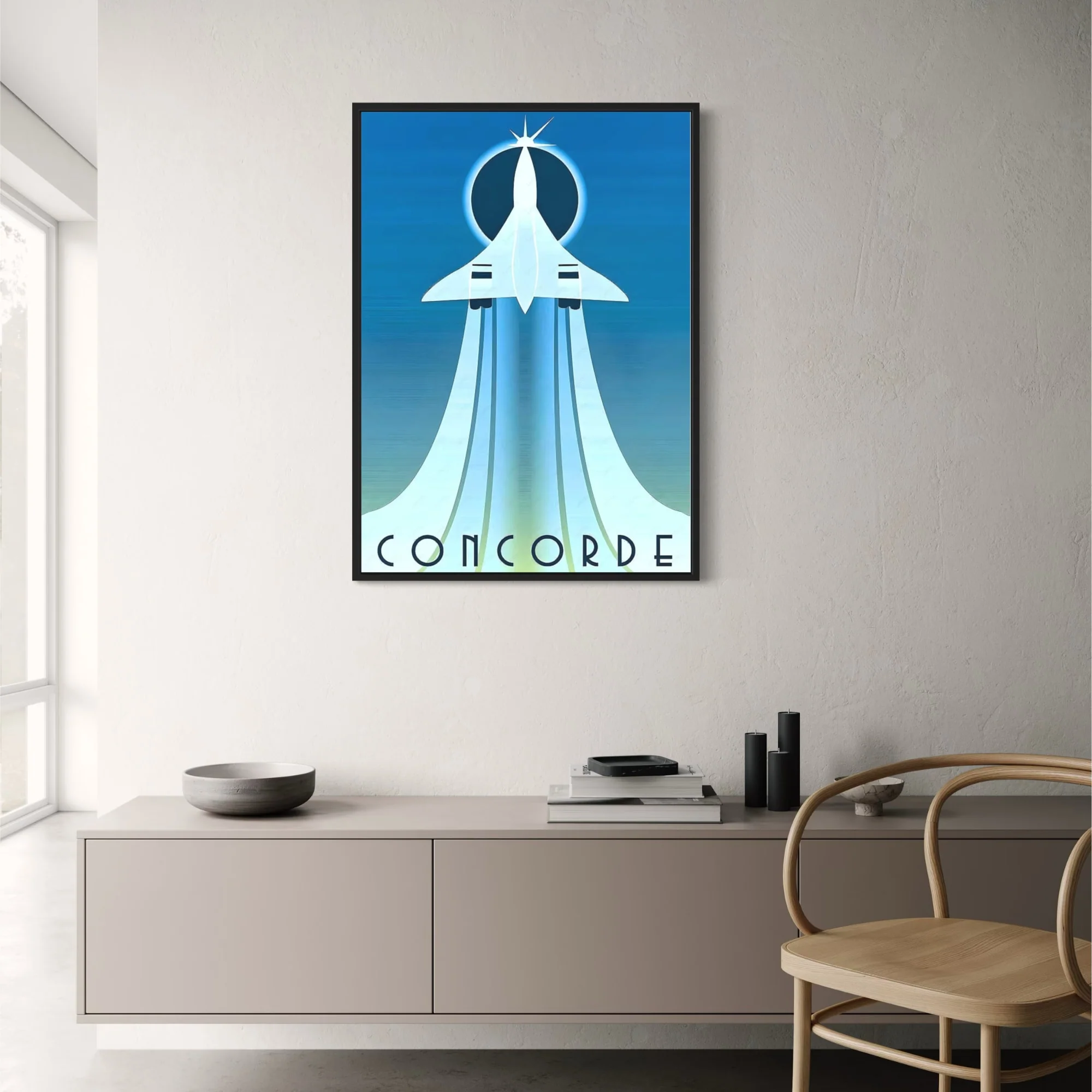Concorde Jet | Vintage Aviation | Retro Futuristic - Image 2