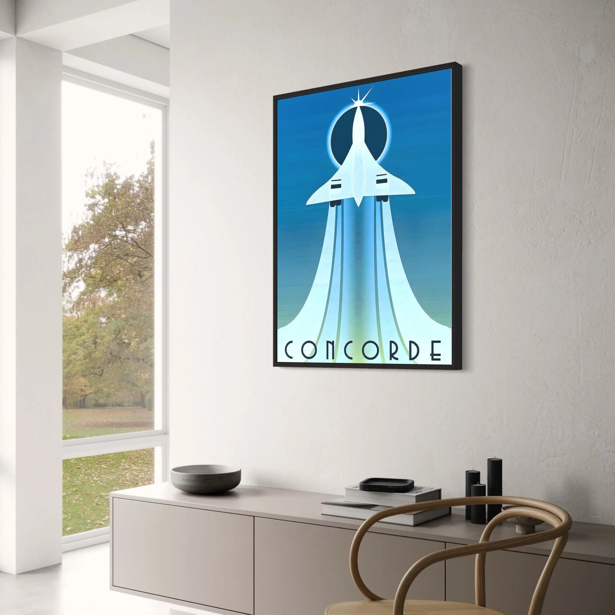 Concorde Jet | Vintage Aviation | Retro Futuristic - Image 3