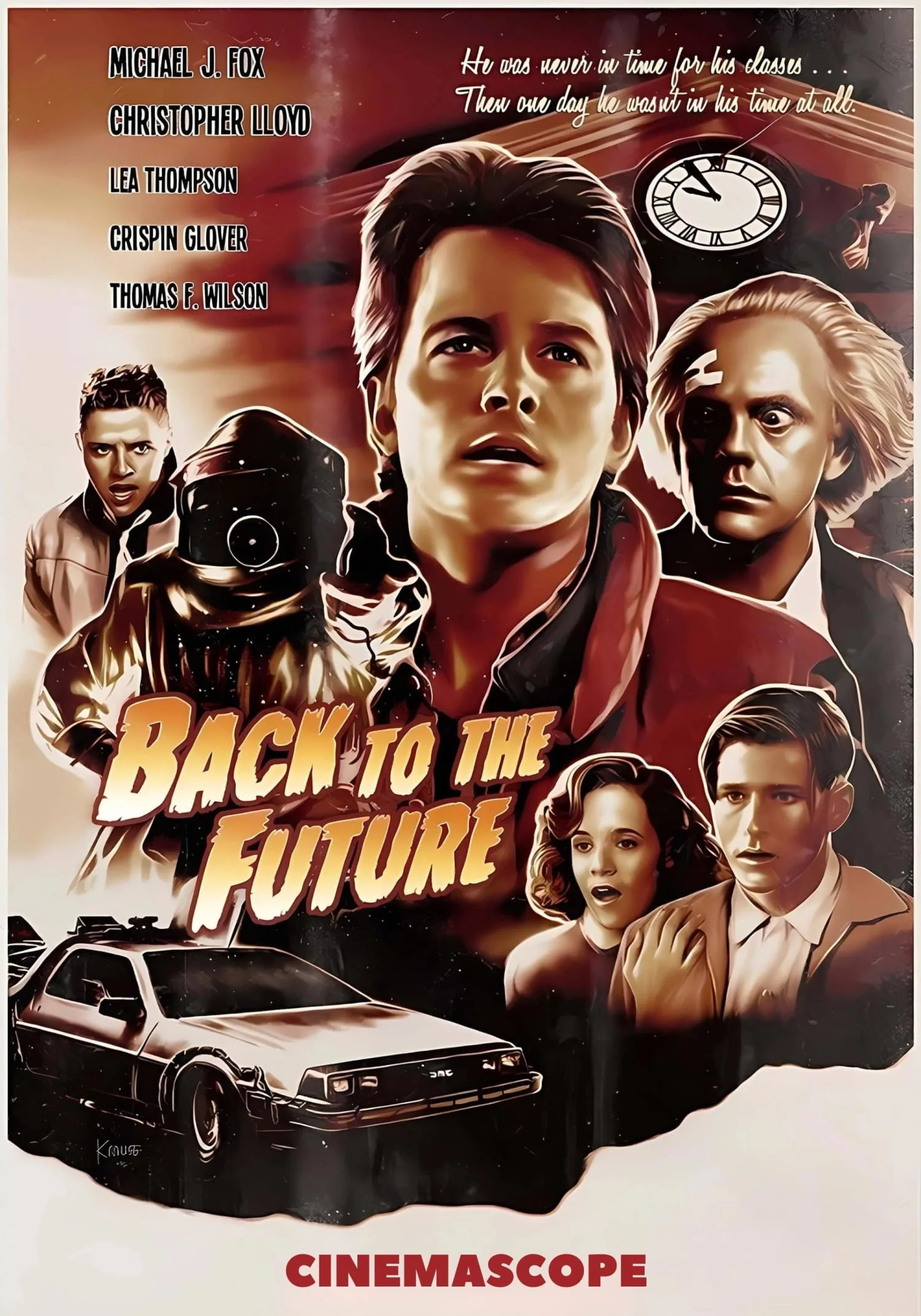 Back to the Future | Retro Movie Poster - Image 4