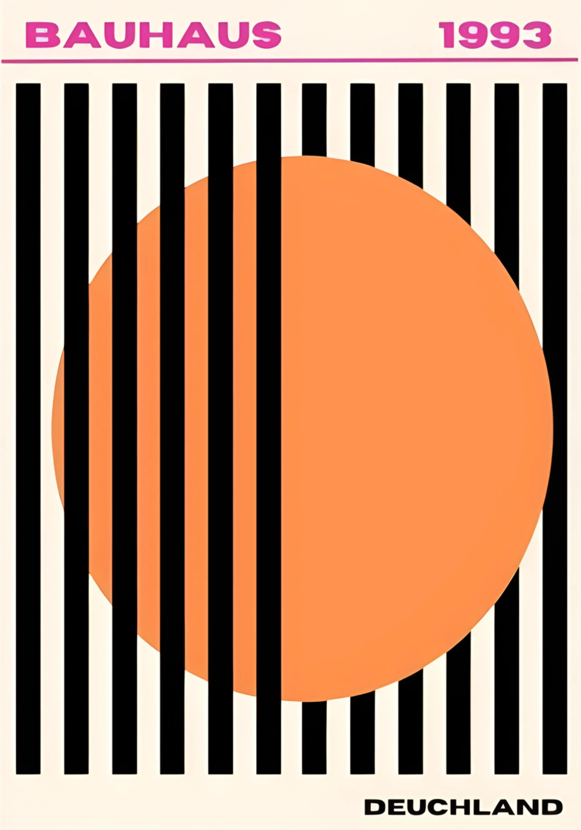Bauhaus Concentric | Modern Minimalist Geometric - Image 2