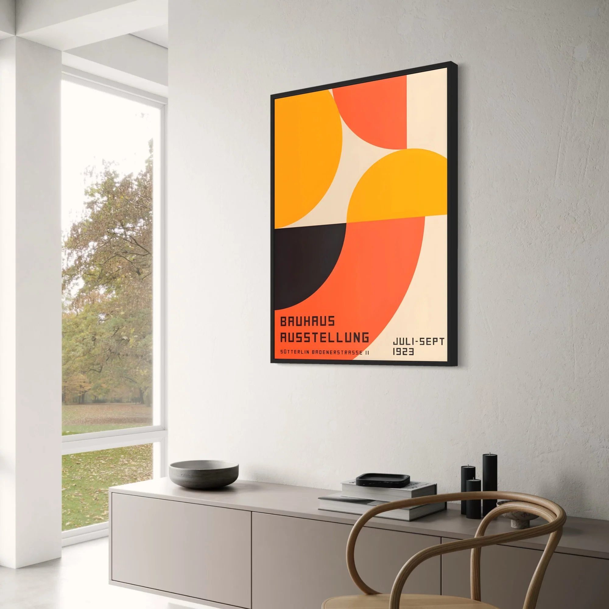 Bauhaus Geometric Abstraction | Color Rings - Image 3