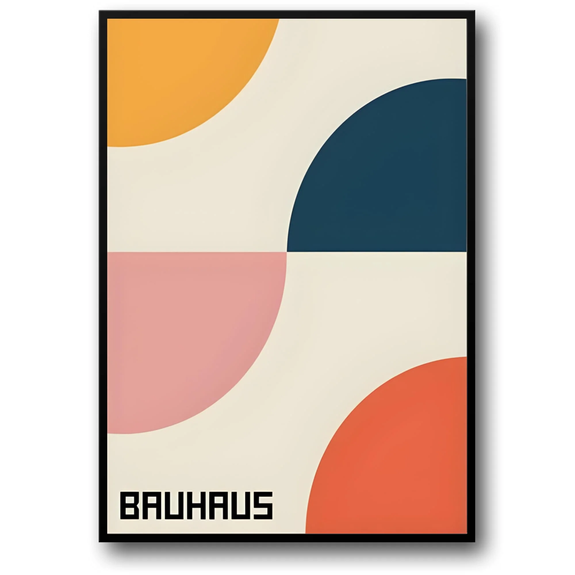 Bauhaus Spectrum | Retro Pulse | Vibrant Modern Art