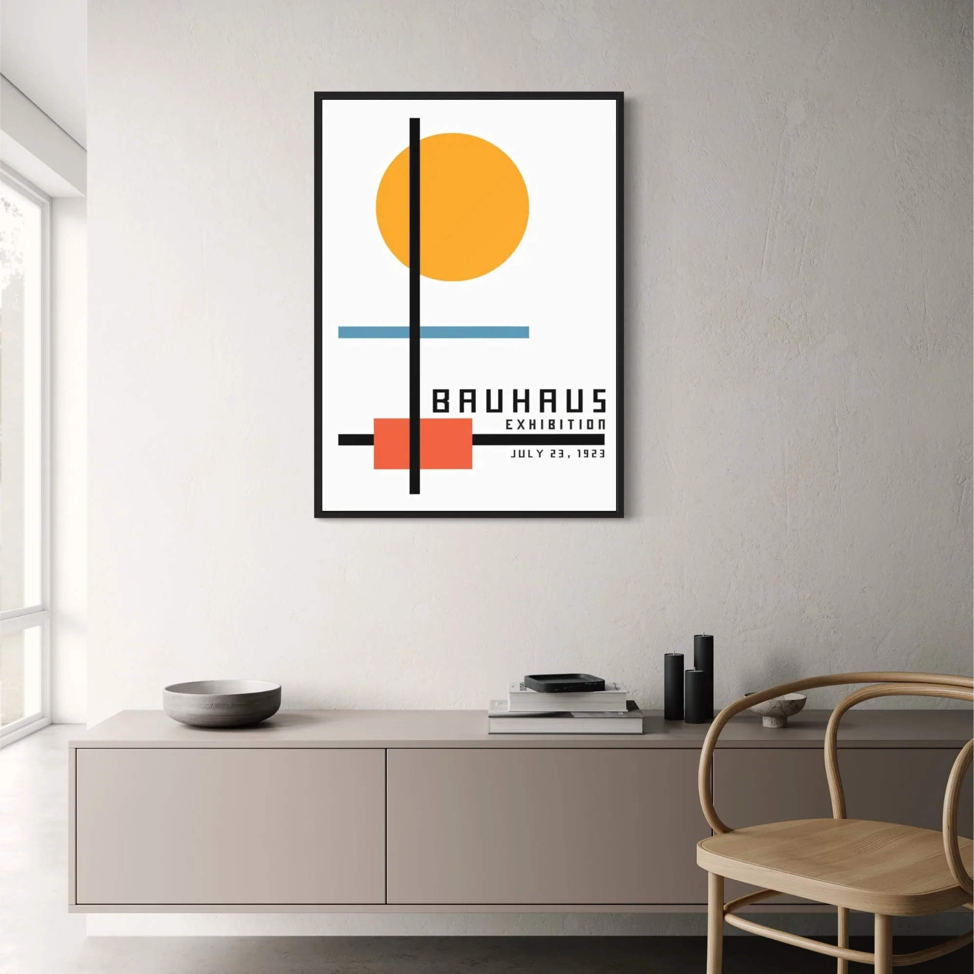 Piet Mondrian | Bauhaus 1923 | Modern Geometric - Image 2