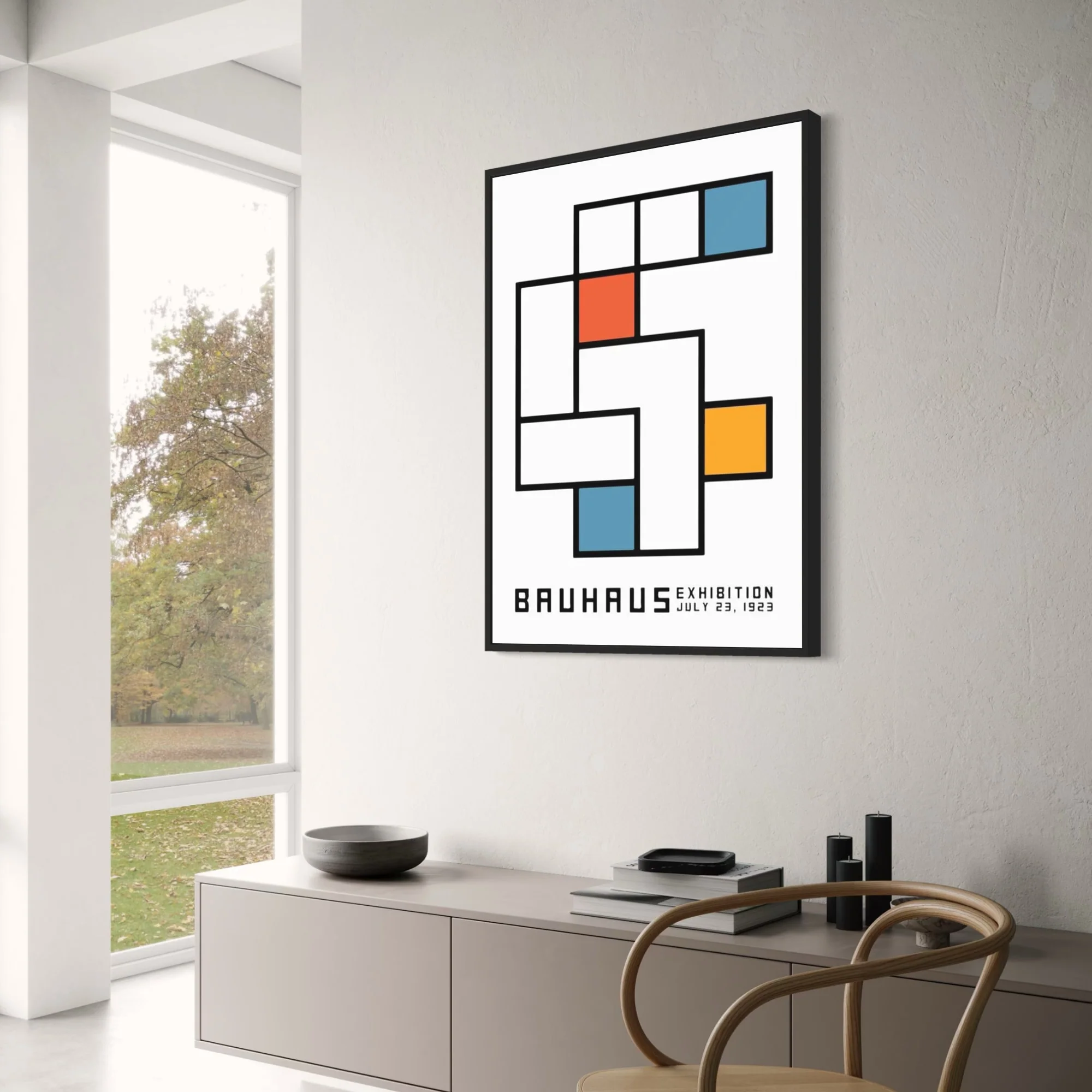 Piet Mondrian | Bauhaus 1923 | Abstract Geometric Deco - Image 3