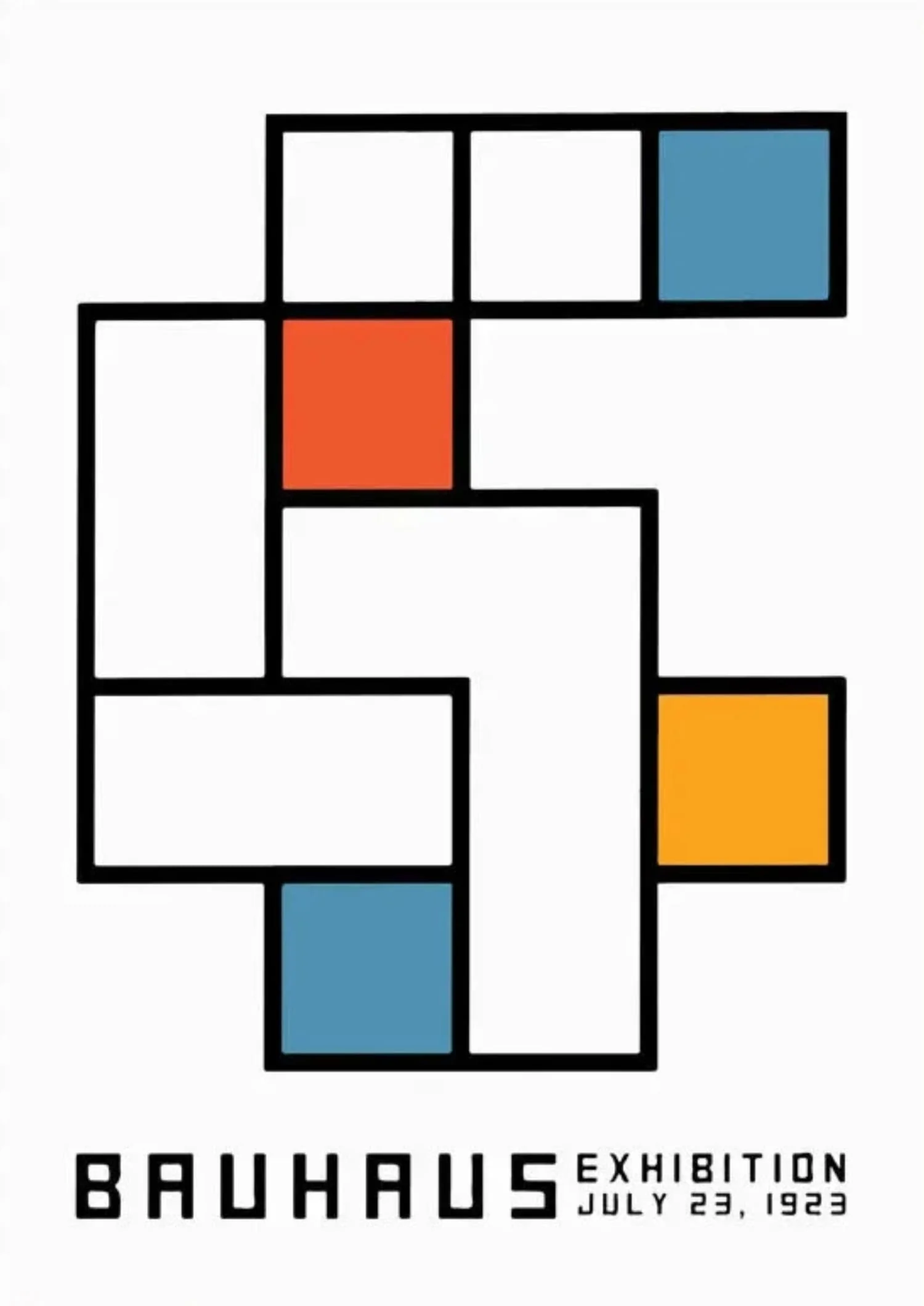 Piet Mondrian | Bauhaus 1923 | Abstract Geometric Deco - Image 4