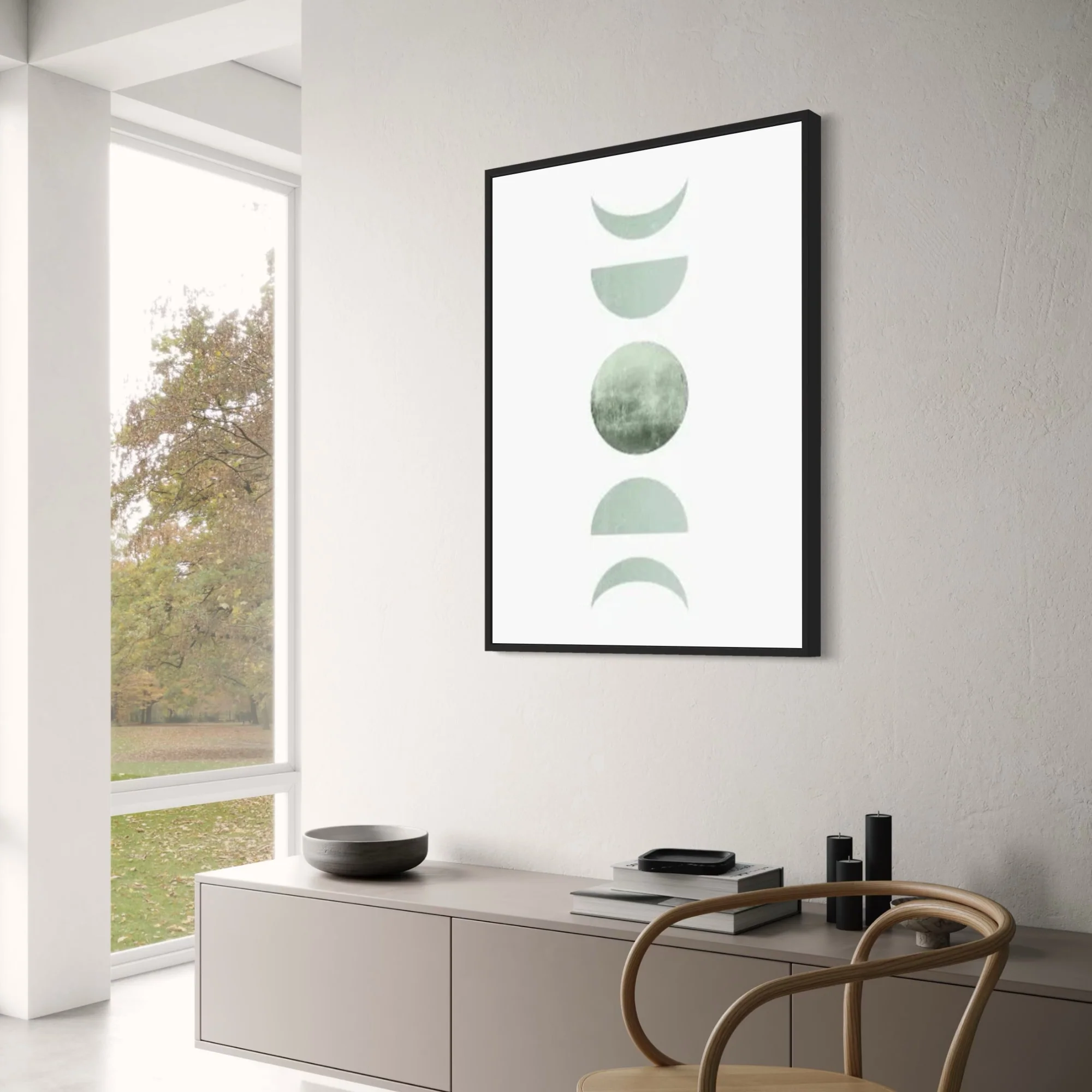 Harmonic Green Botanicals | Modern Nature Art - Image 3