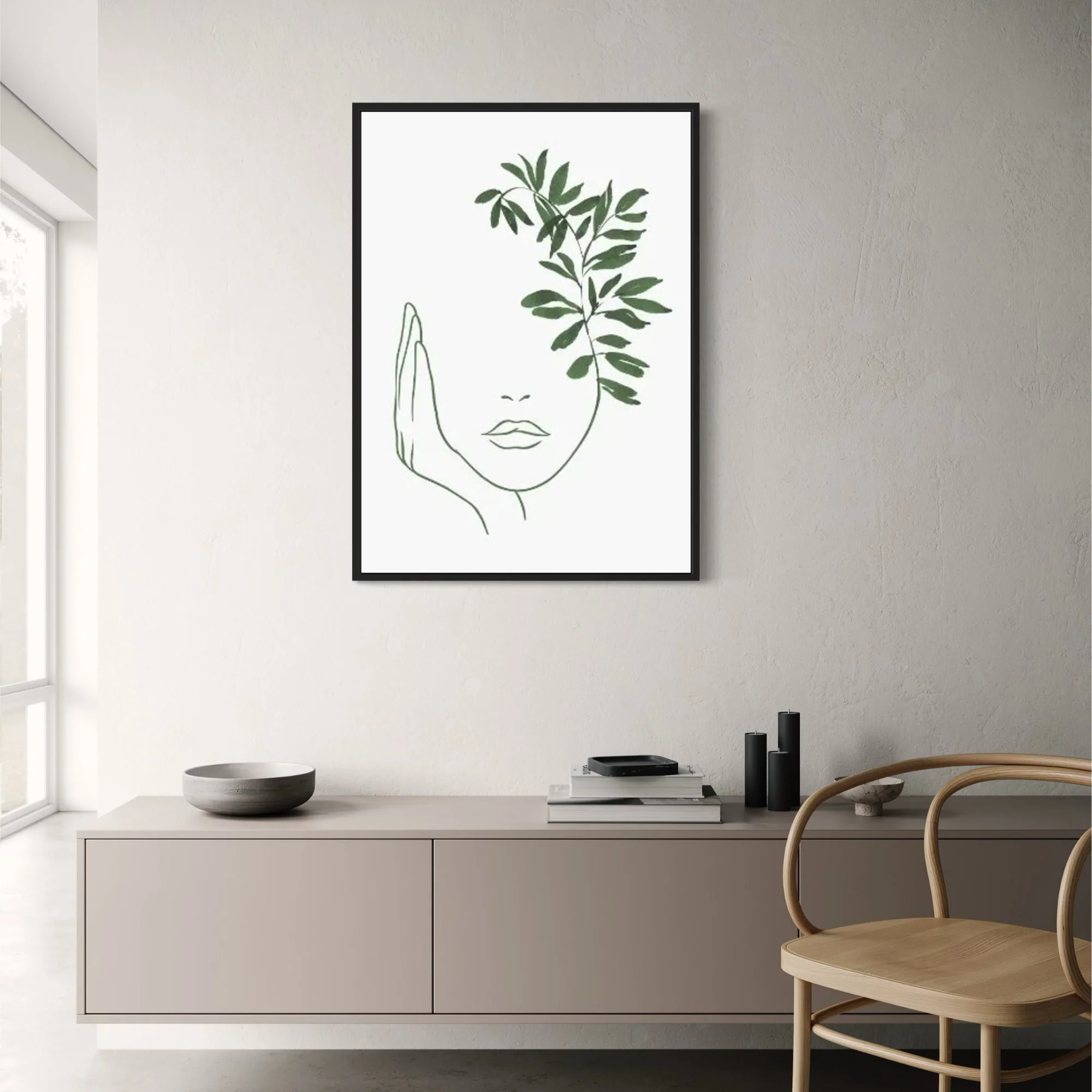 Modern Botanical Harmony | Contemporary Plant Design - Image 2