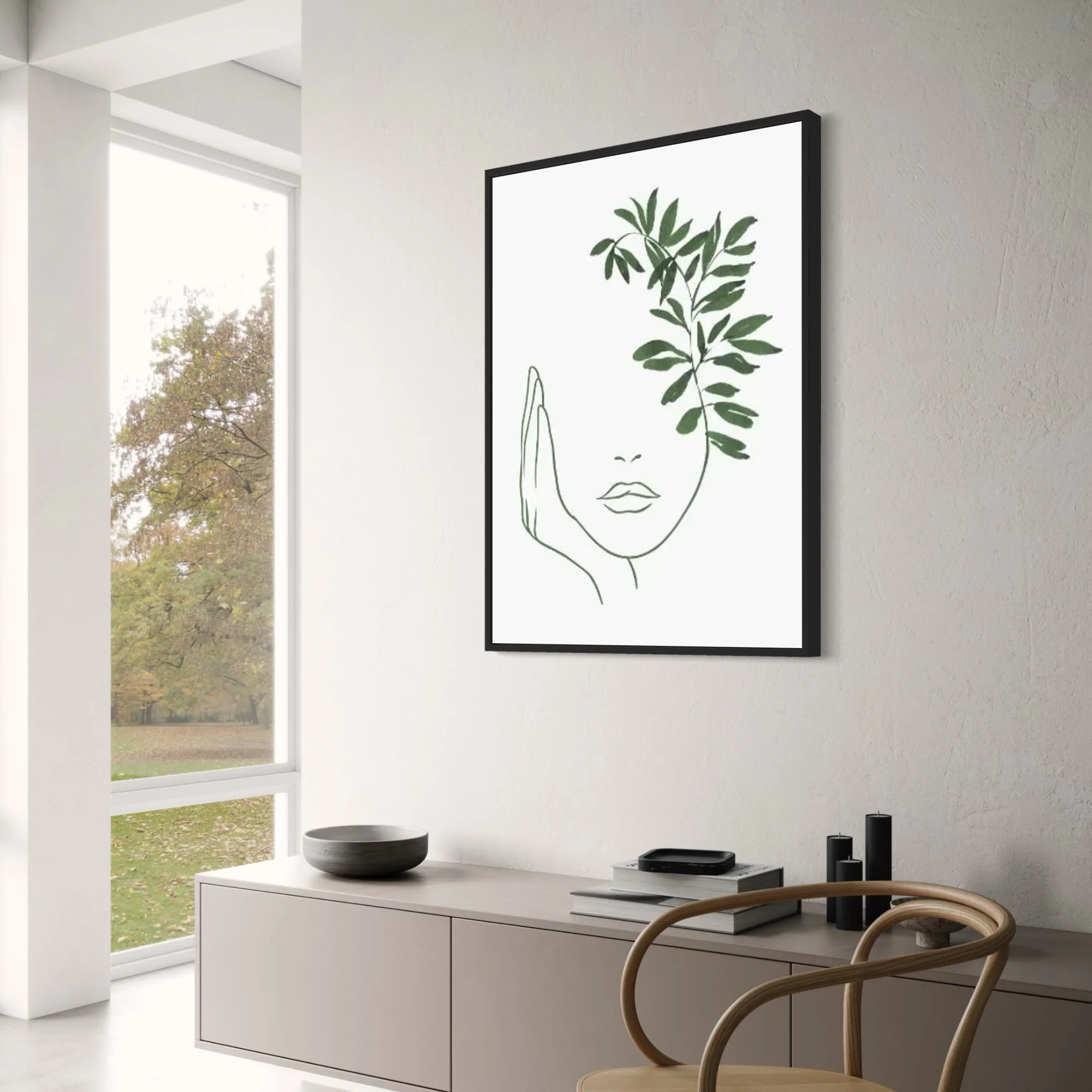 Modern Botanical Harmony | Contemporary Plant Design - Image 3