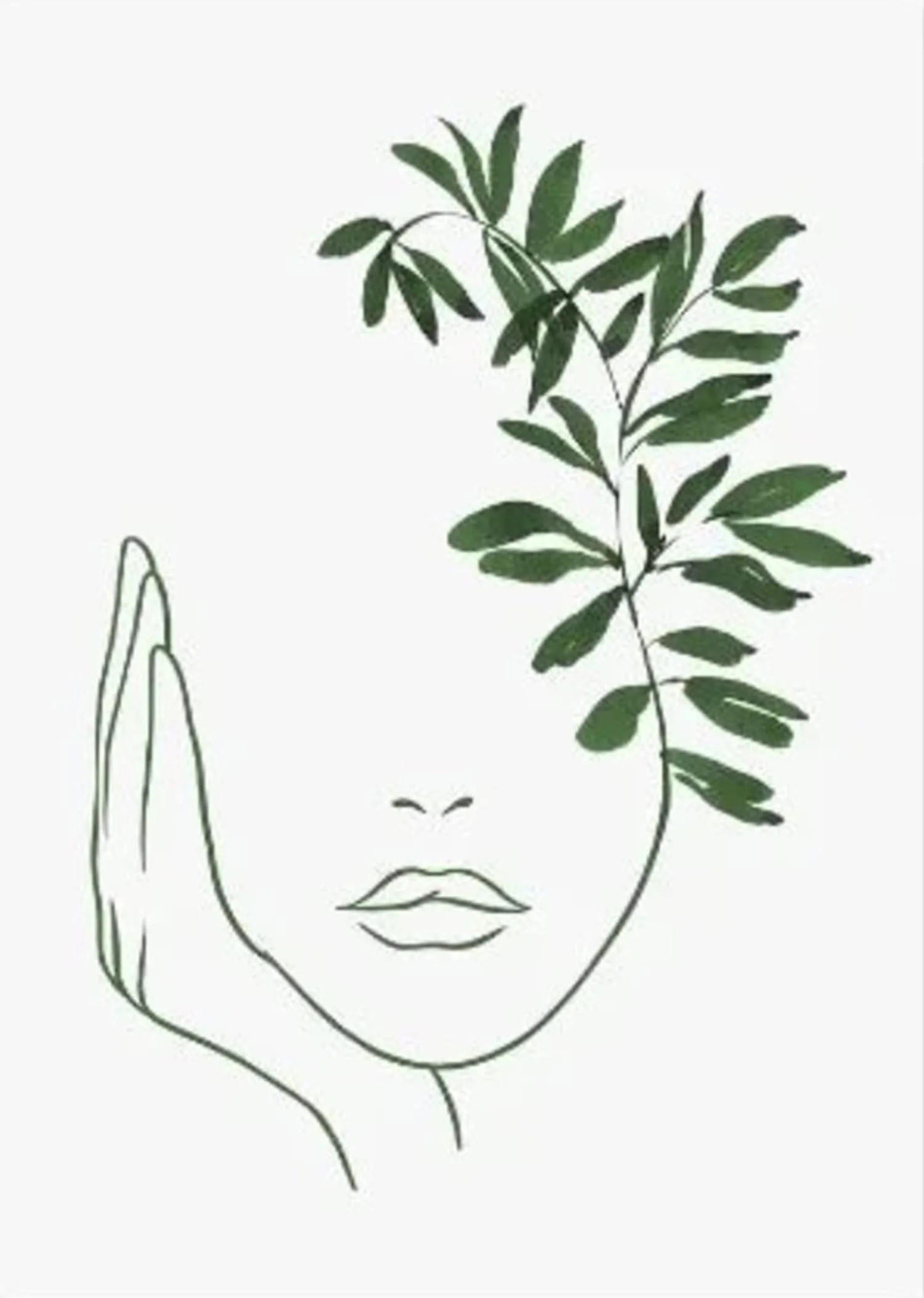 Modern Botanical Harmony | Contemporary Plant Design - Image 4