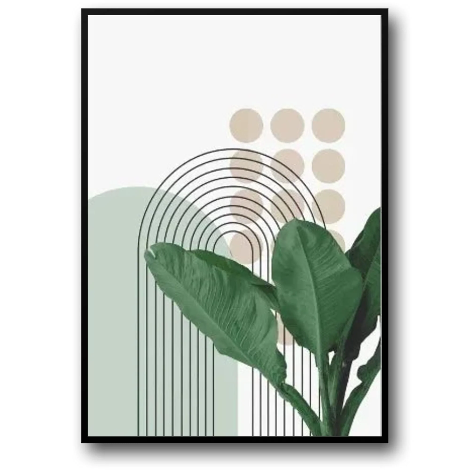 Geometric Floral | Modern Botanical Harmony