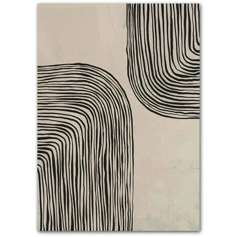 Abstract Fluid Divide | Modern Minimalism