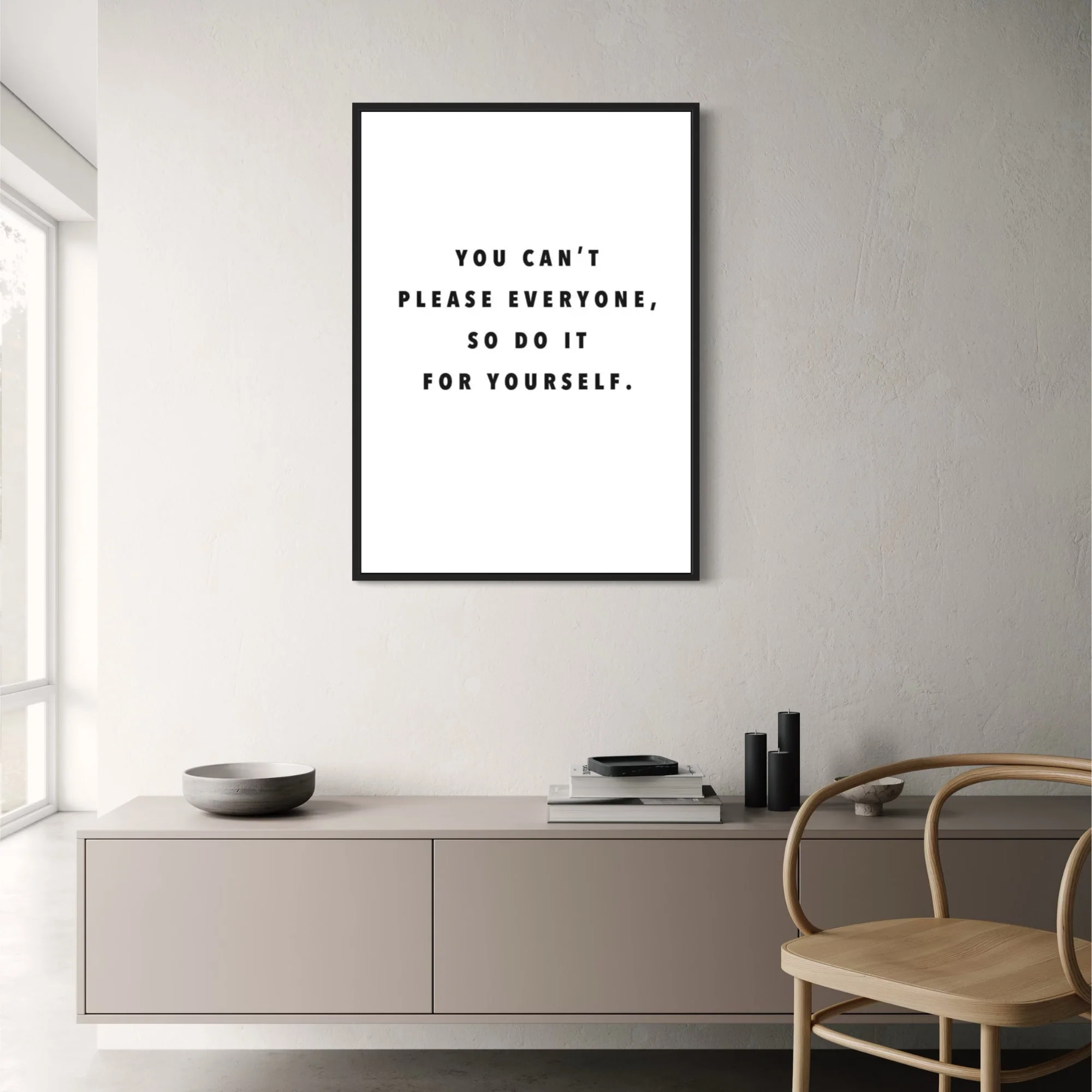 Abstract Minimalism | Motivational Art | Do It For Yourself - Image 2