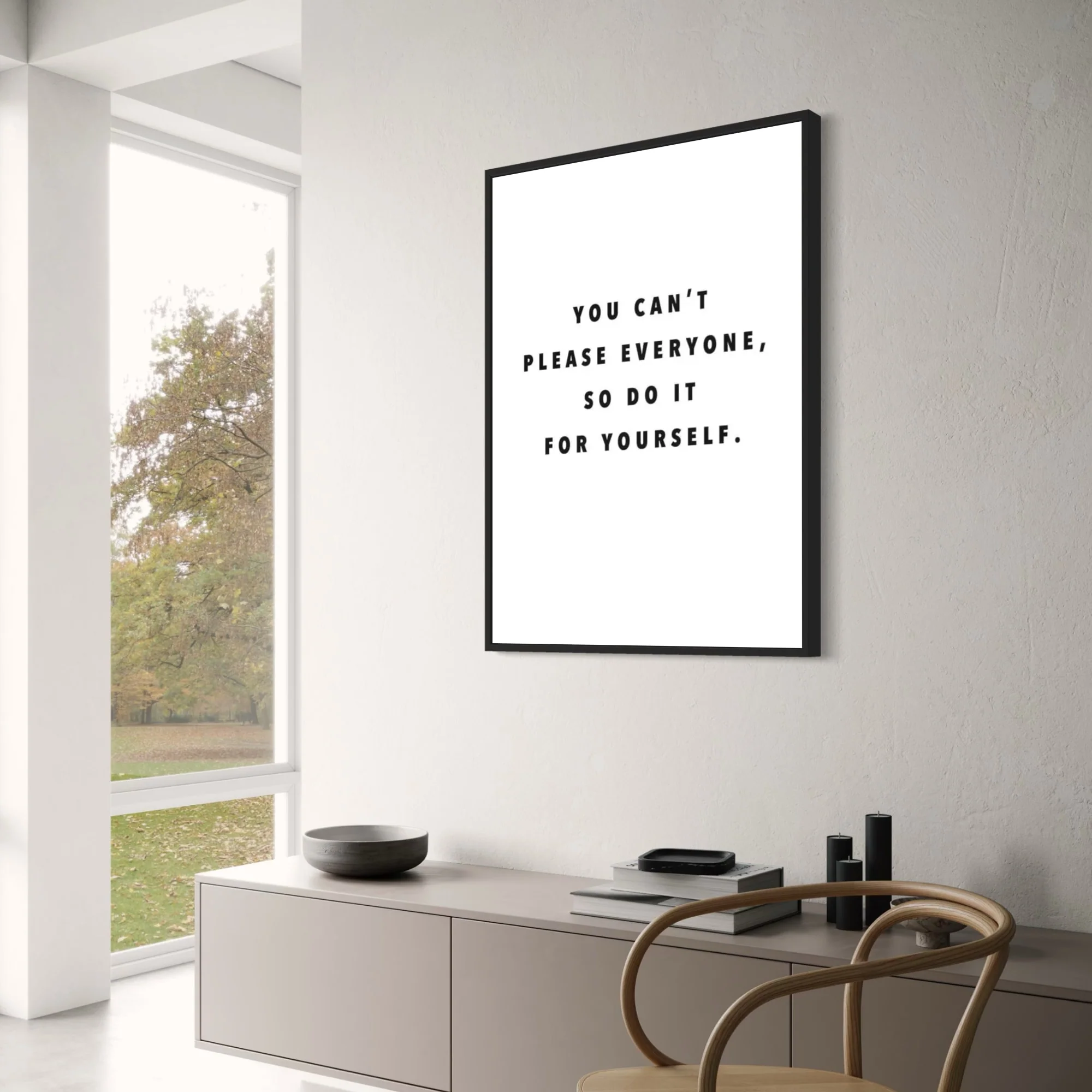 Abstract Minimalism | Motivational Art | Do It For Yourself - Image 3