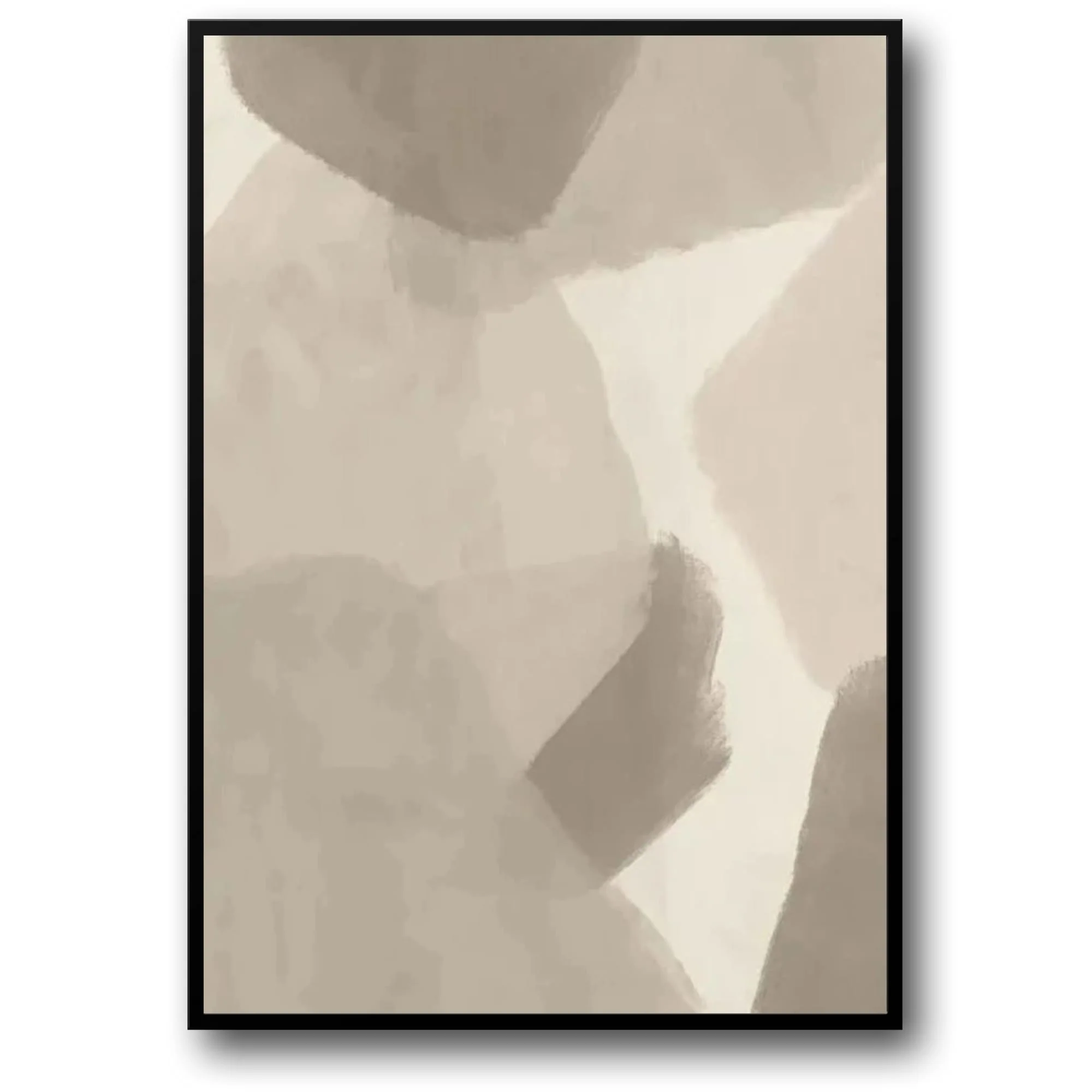 Abstract Minimalism | Geometric Art | Neutral Colors