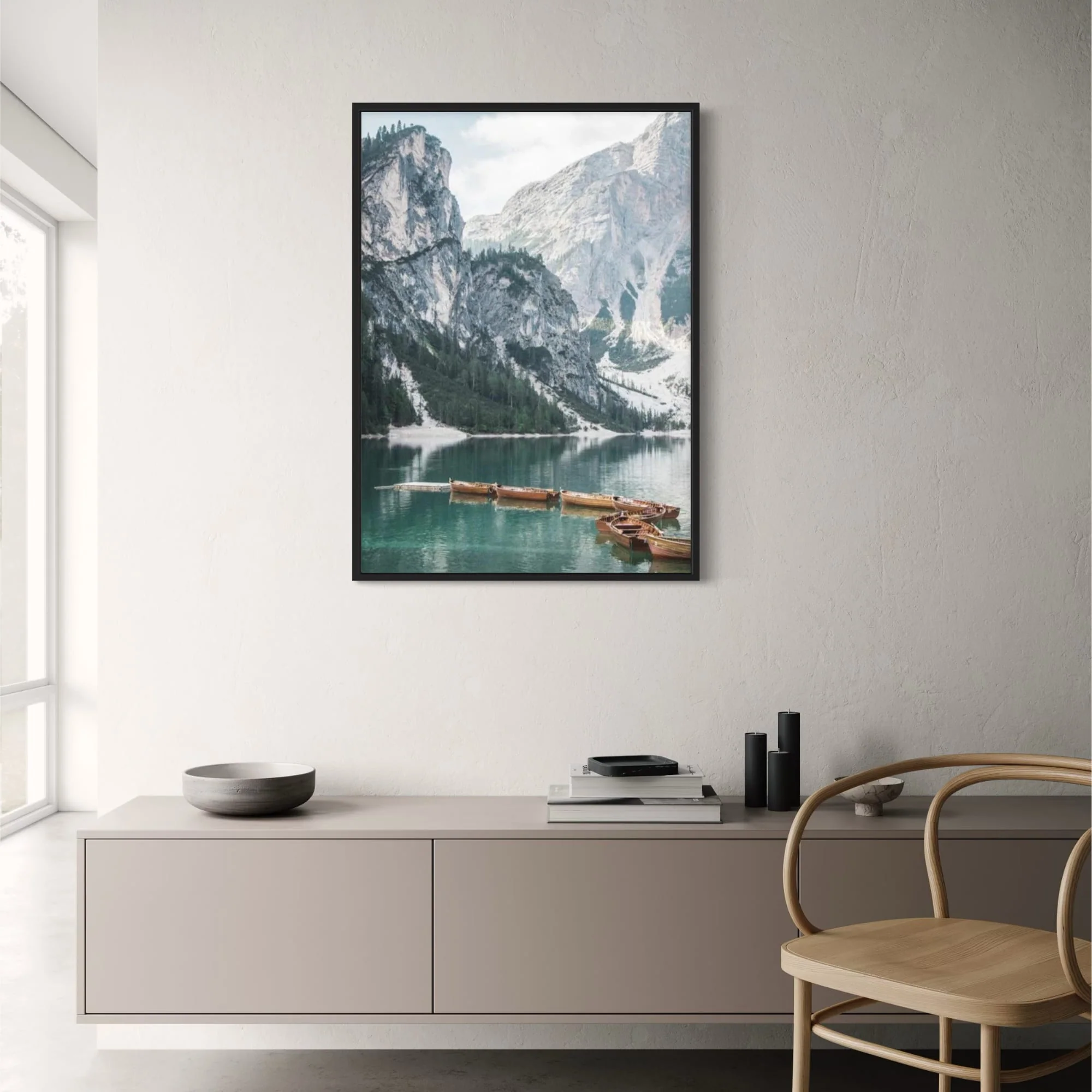 Braies Lake 2 | Nature poster | Ice Lake - Image 2