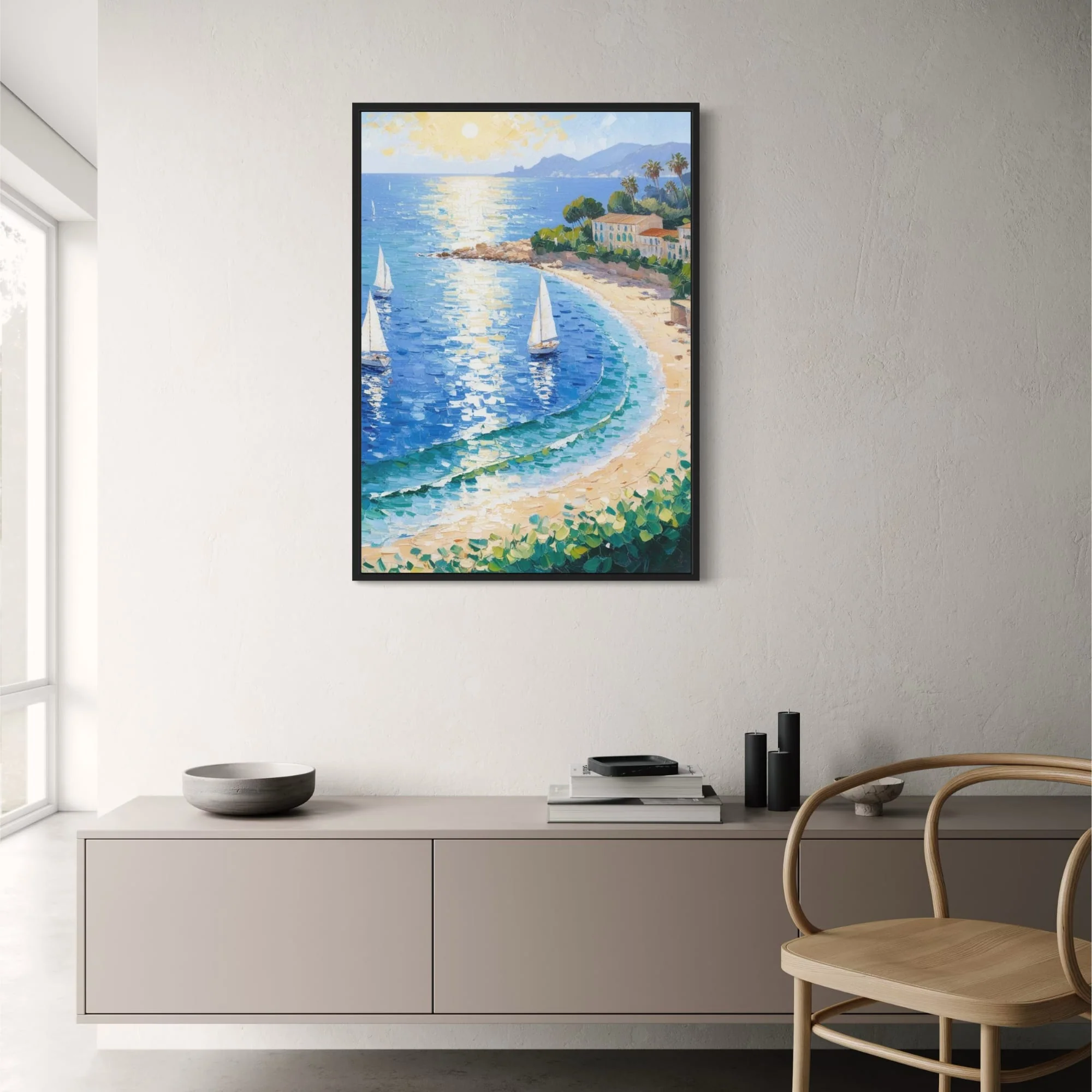 Calming Coastline | Tranquil Ocean Landscape - Image 2