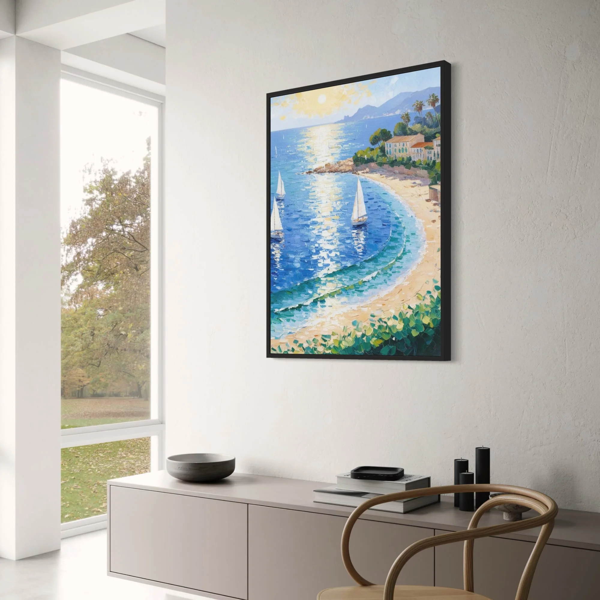 Calming Coastline | Tranquil Ocean Landscape - Image 3