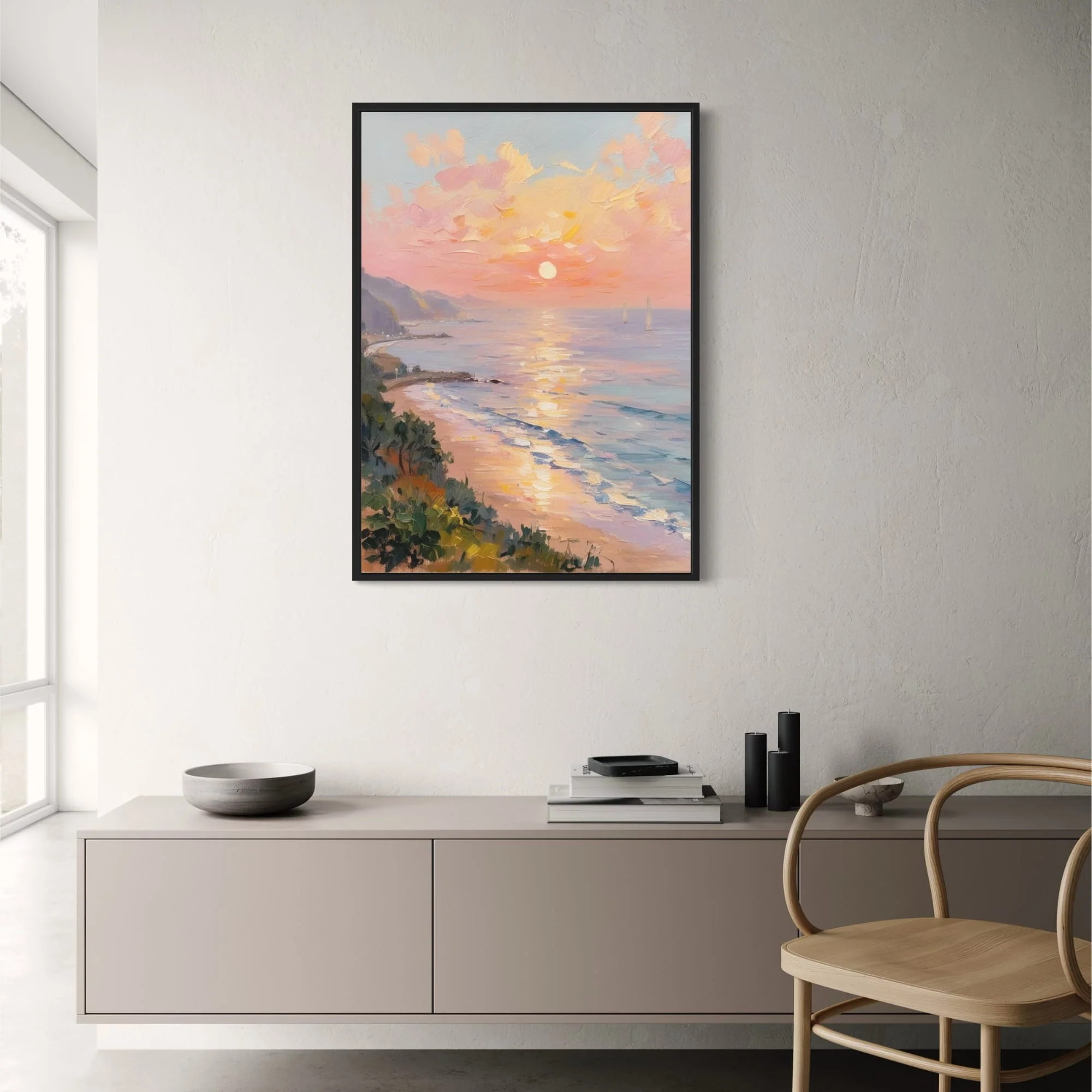 Serene Beach Scene | Ocean Waves | Coastal Vibes - Image 2