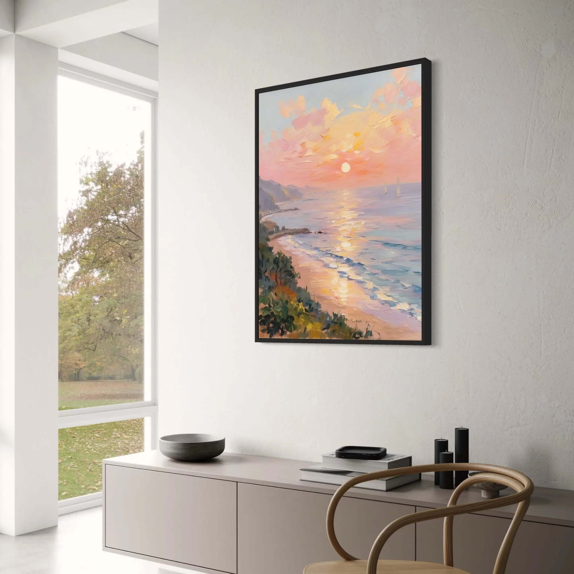 Serene Beach Scene | Ocean Waves | Coastal Vibes - Image 3