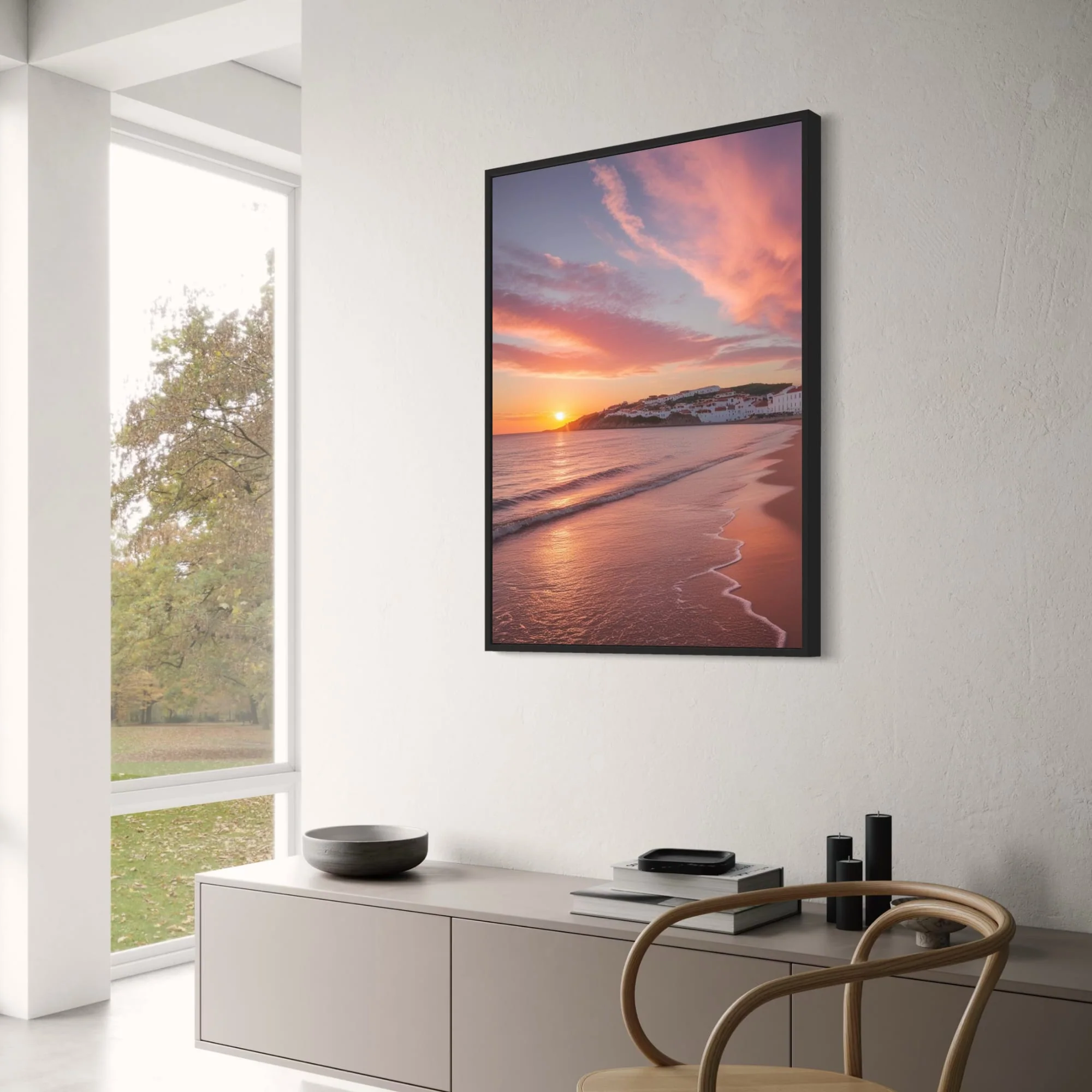 Calming Coastal Scene | Ocean Waves | Tranquil Beach - Image 3