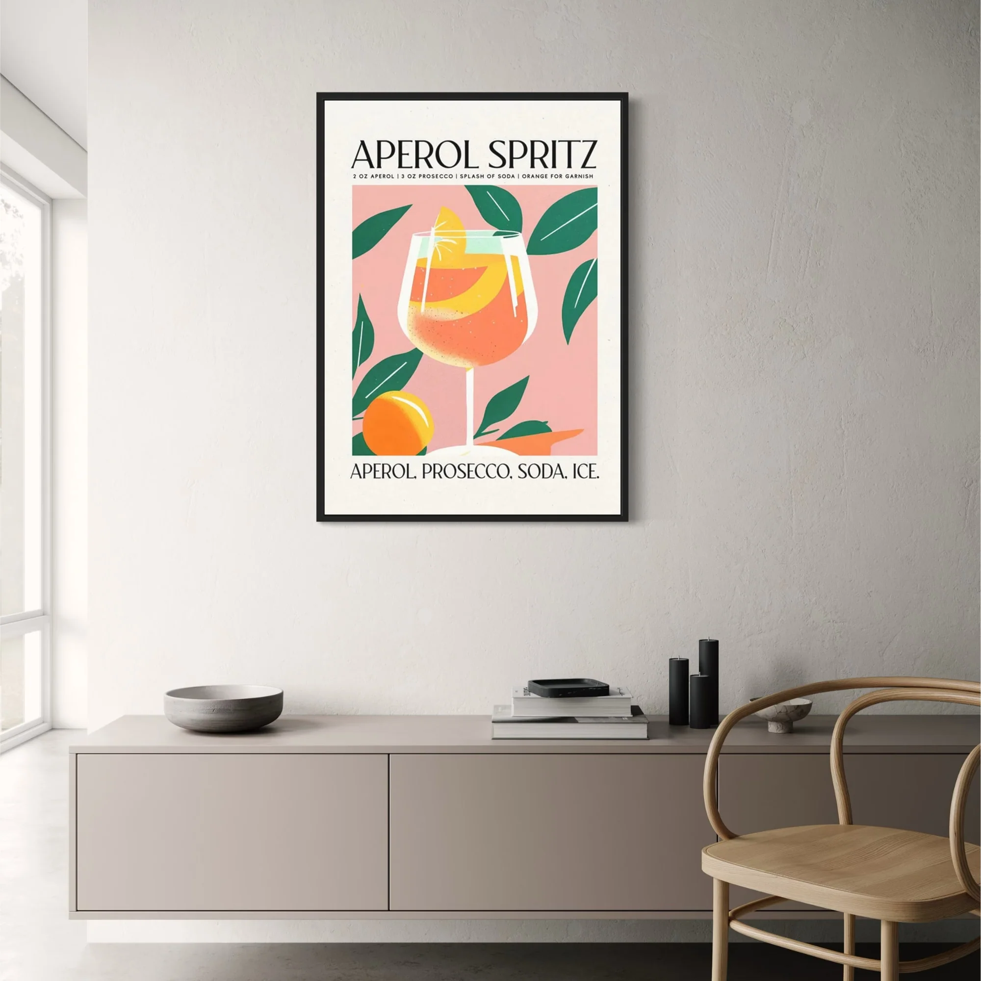 Aperol Spritz Cocktail | Vibrant Party Decor - Image 2