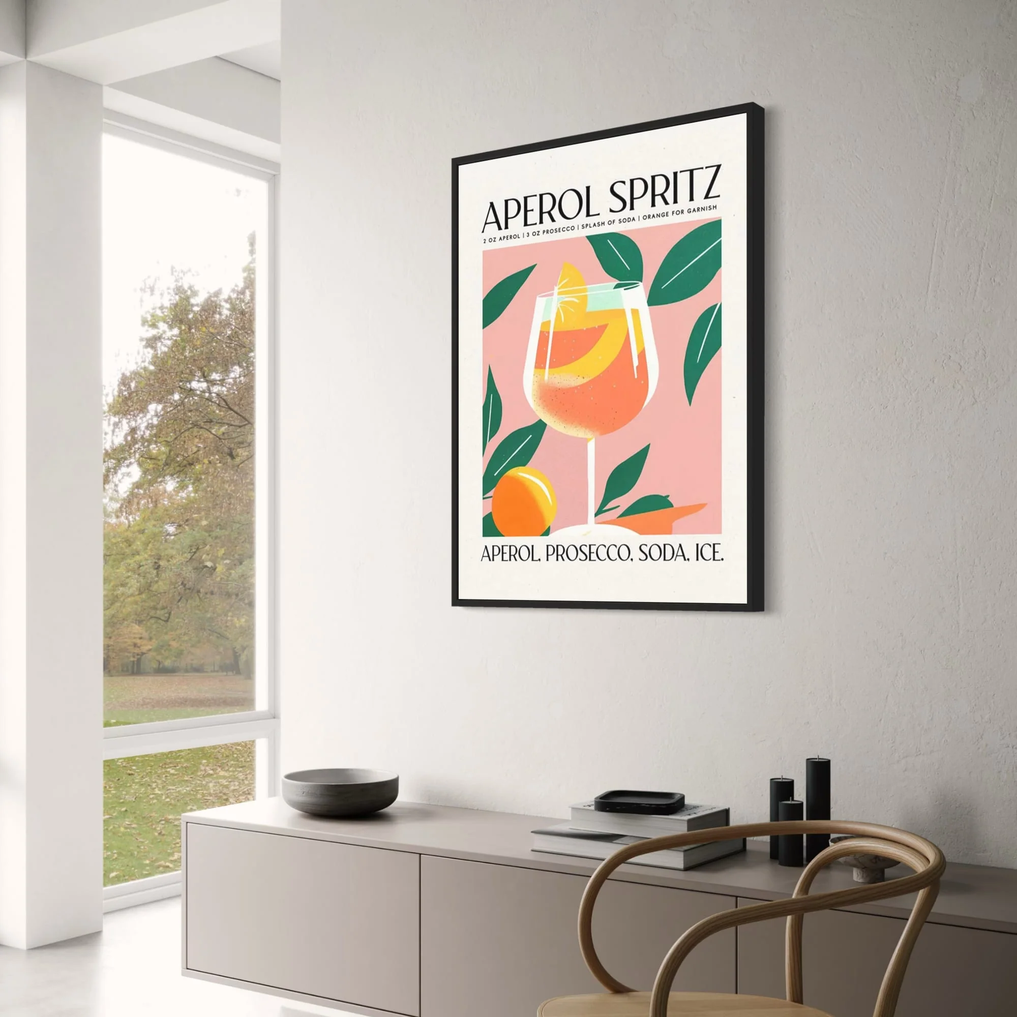 Aperol Spritz Cocktail | Vibrant Party Decor - Image 3