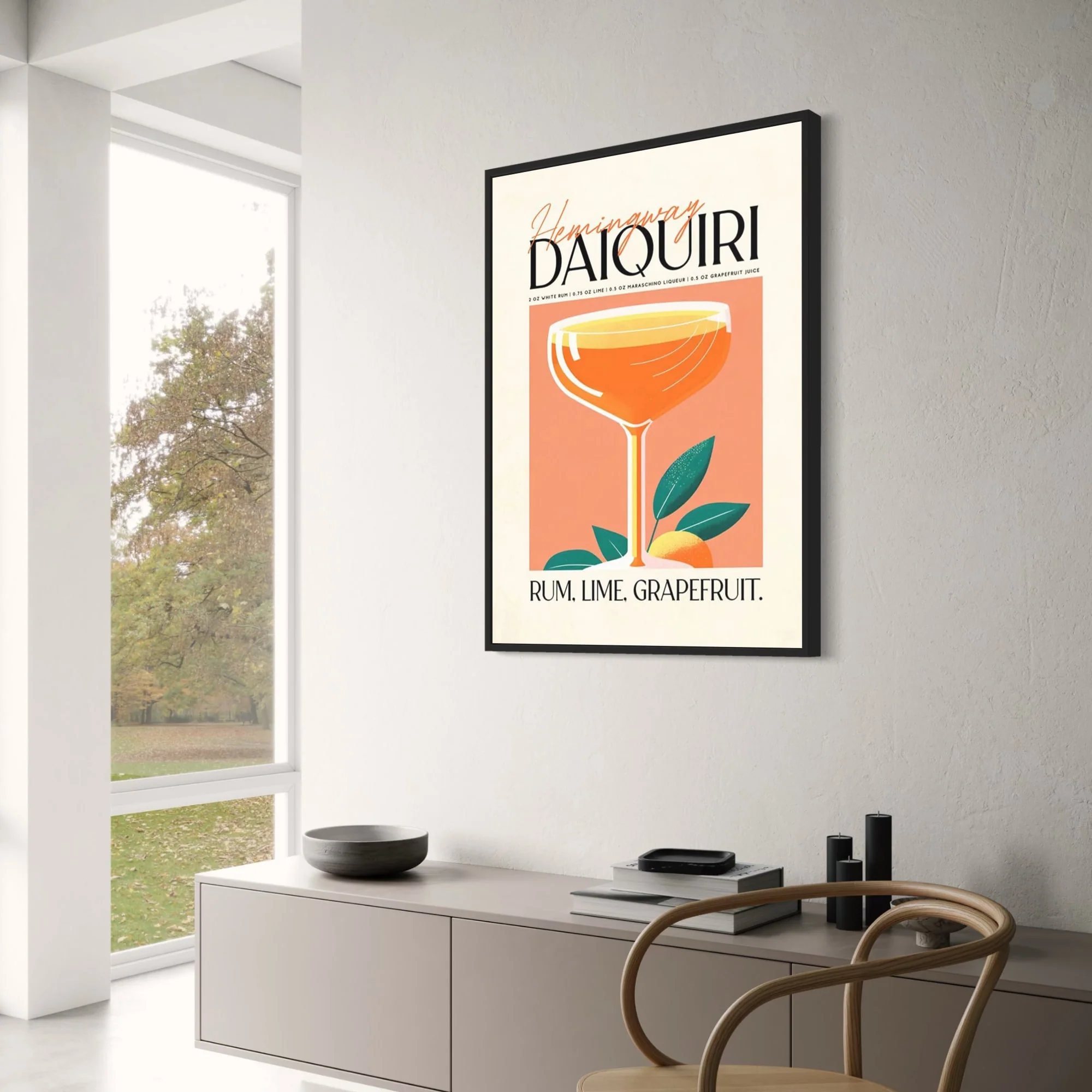 Daiquiri Cocktail | Retro Party Vibes | Vintage Drink Illustration - Image 3
